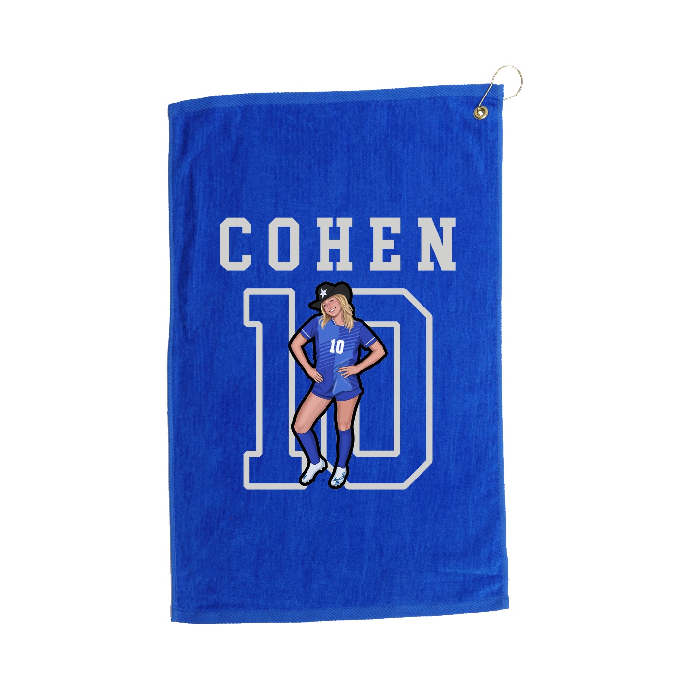 Golf Towel — Shirsey in Royal