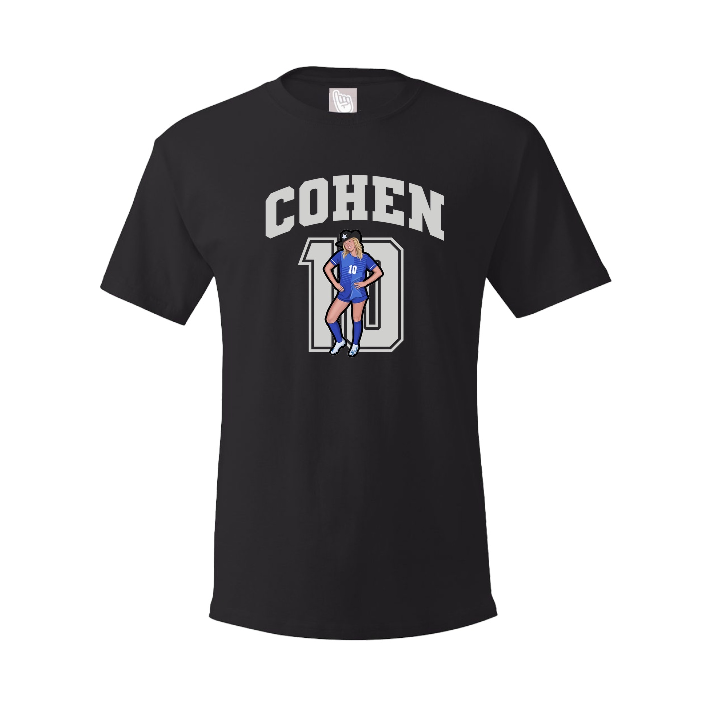 Tee — Number in Black