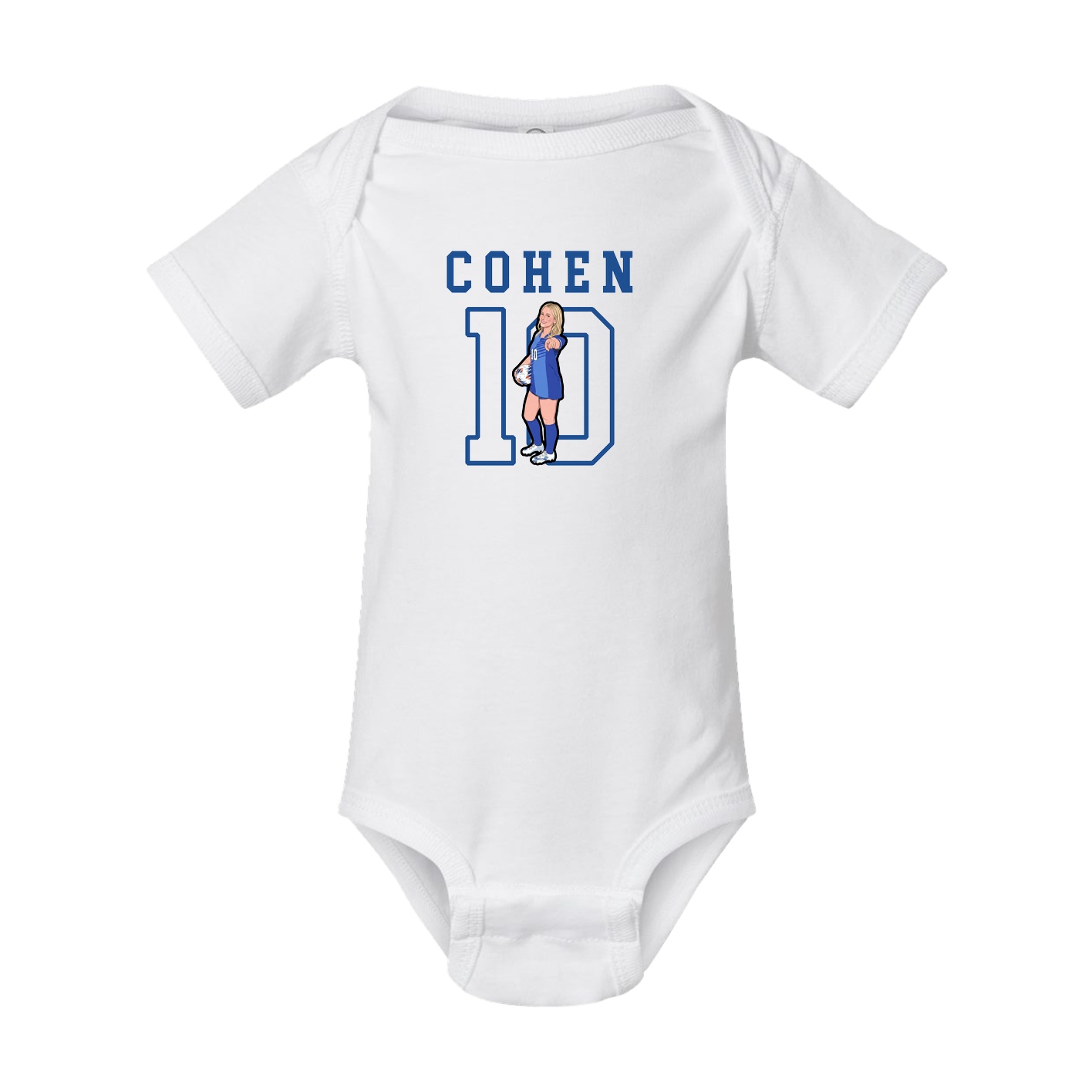 Baby Onesie — Shirsey in White