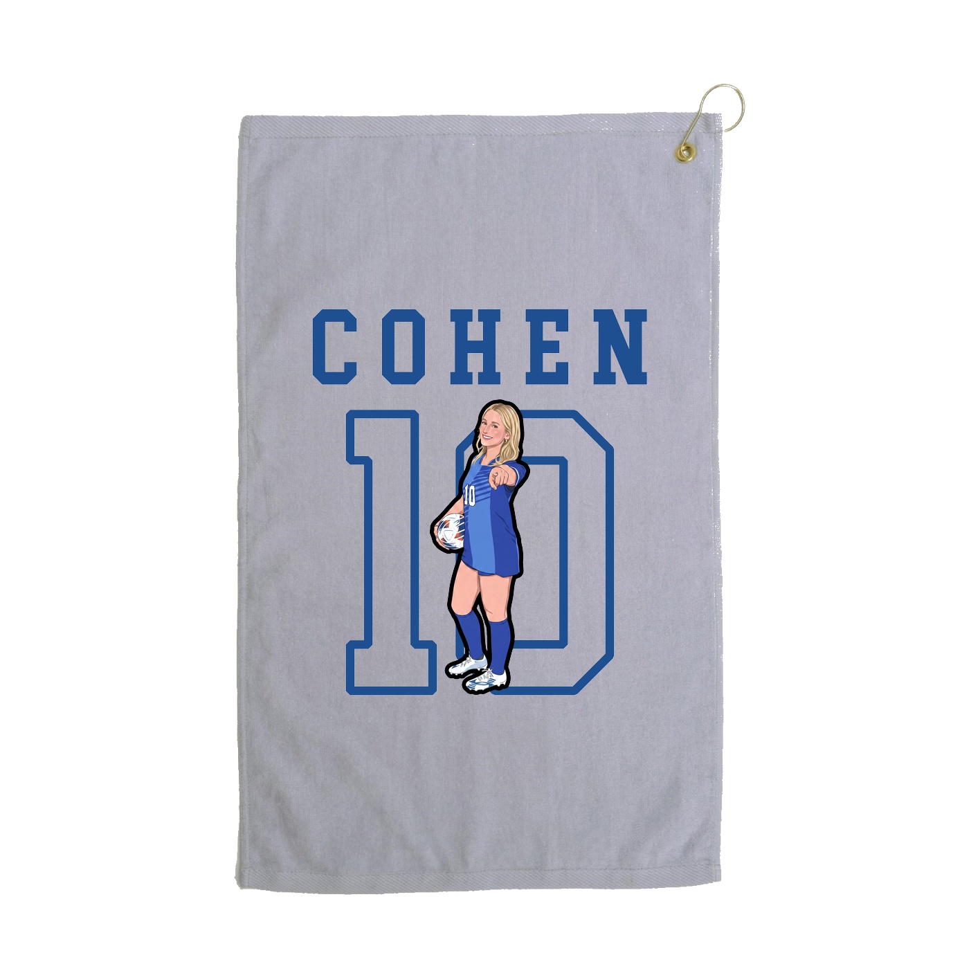 Golf Towel — Shirsey in Grey