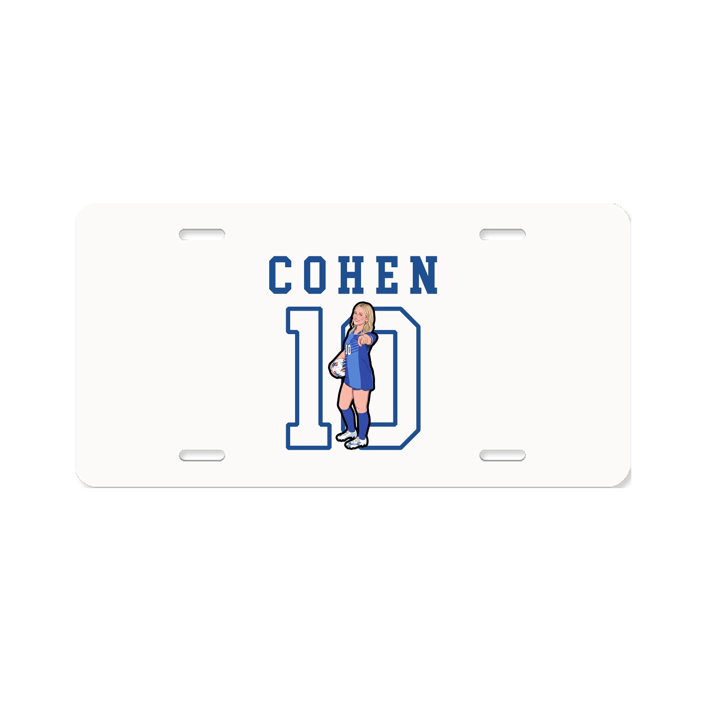 License Plate — Shirsey in Classic