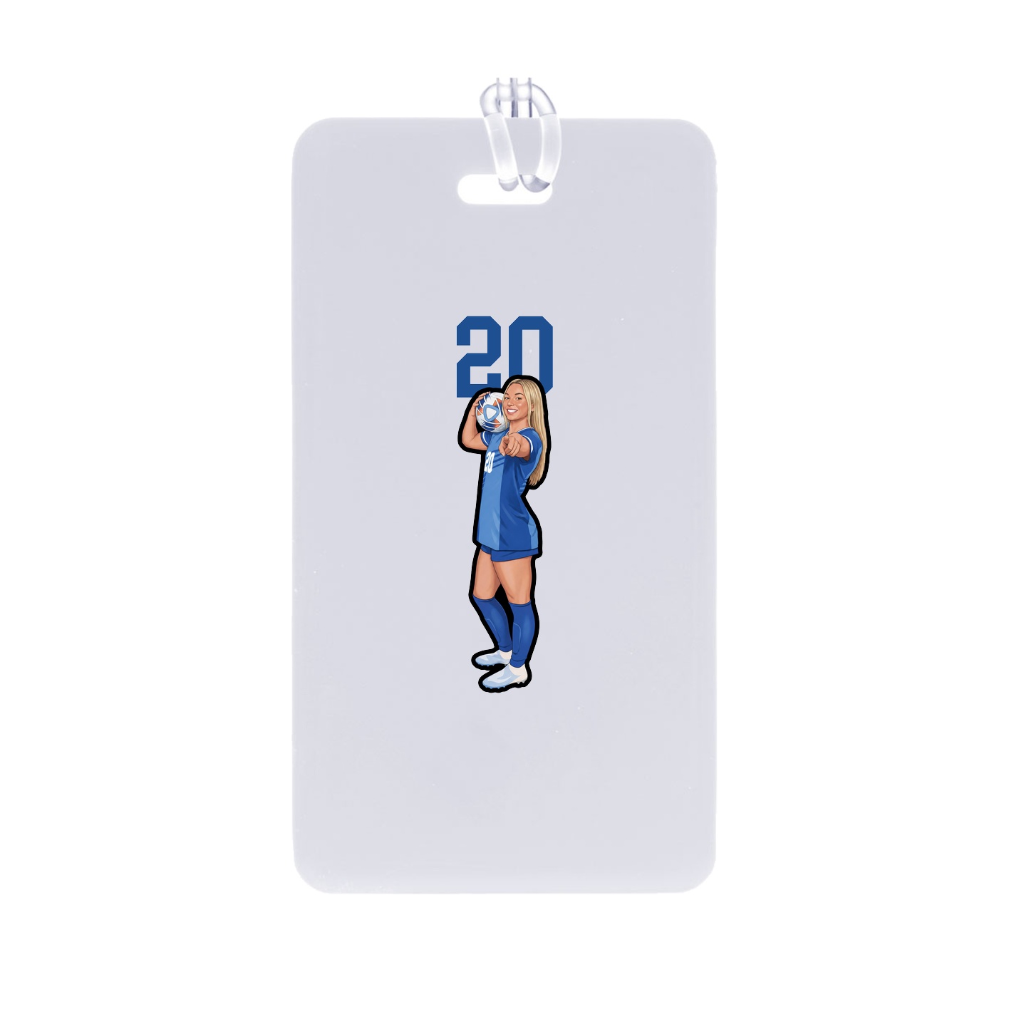 Bag Tag — Number Top in Classic