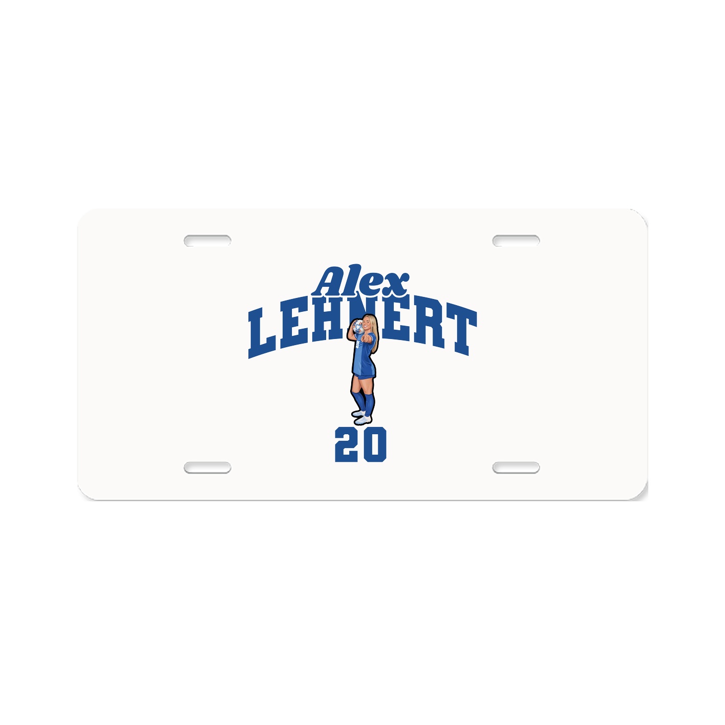 License Plate — Signature Arch in Classic