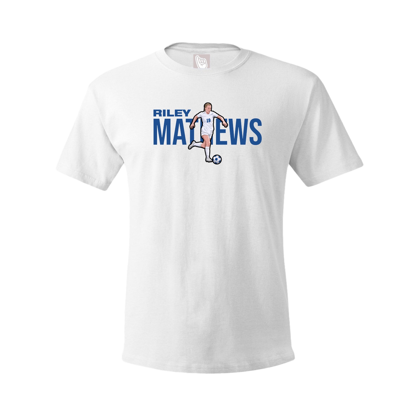 Tee — Player Name in White
