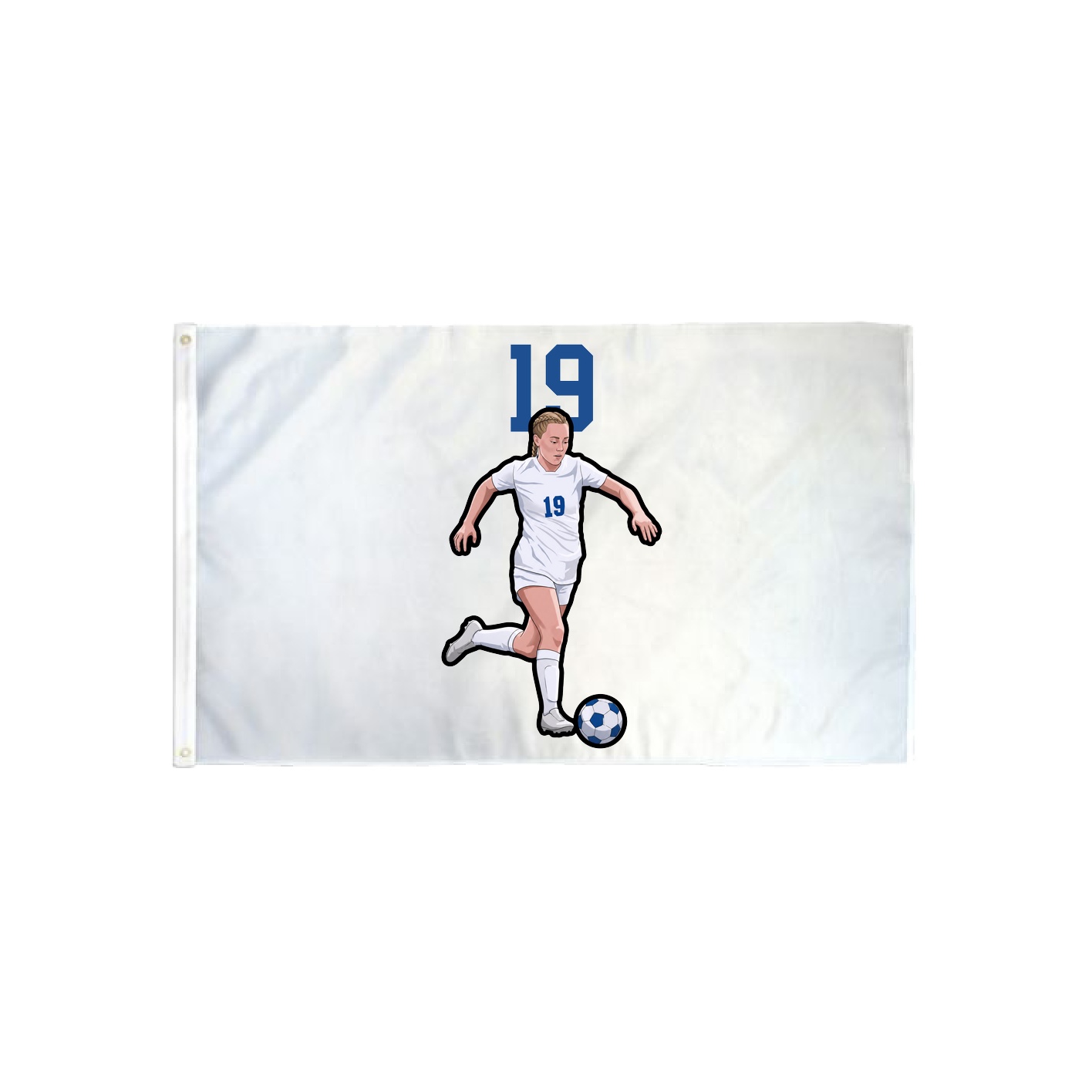 3x5 Flag — Number Top in Classic
