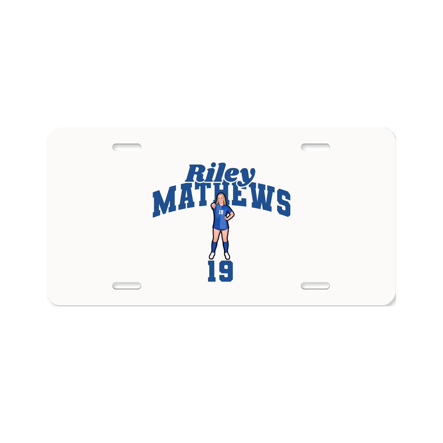 License Plate — Signature Arch in Classic