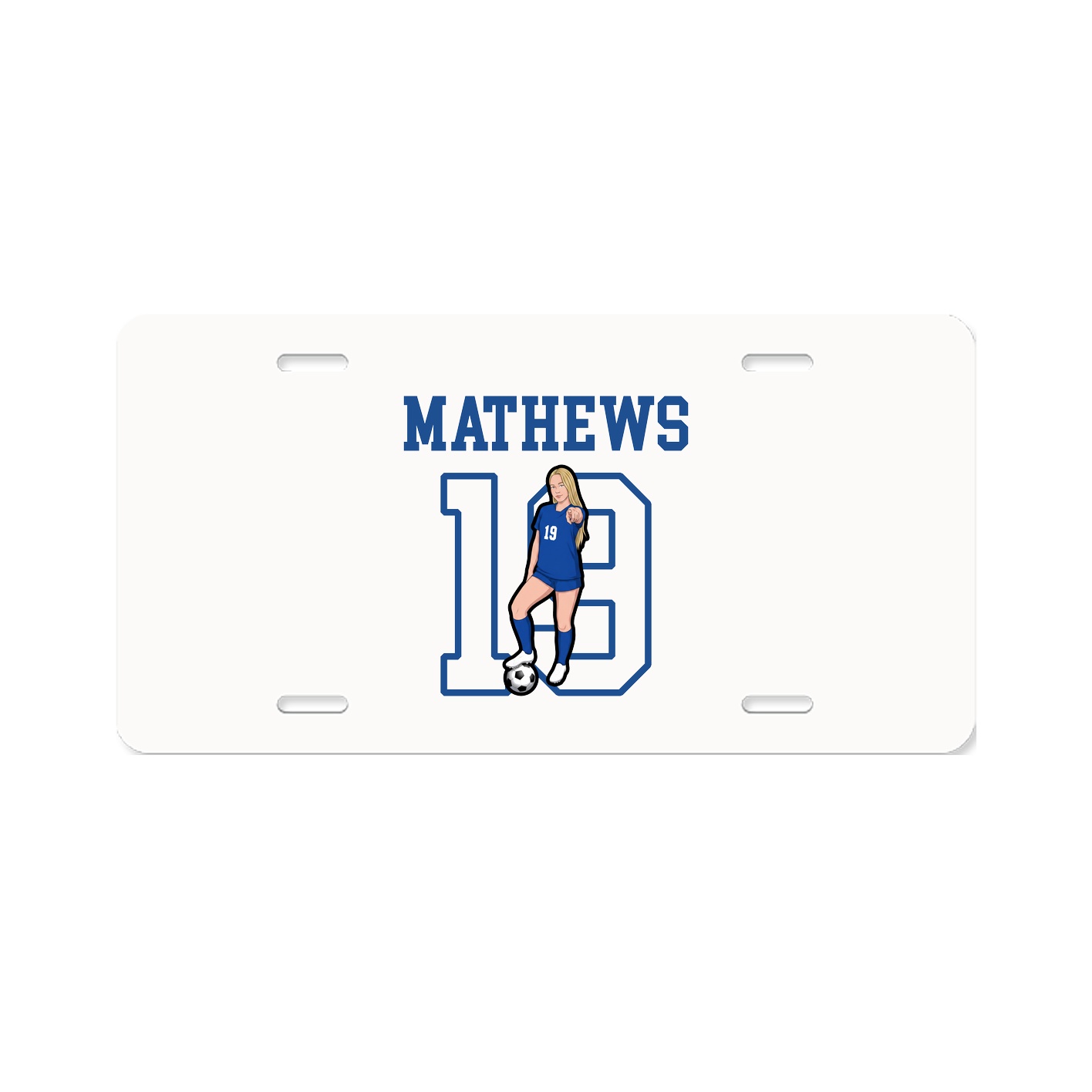 License Plate — Shirsey in Classic