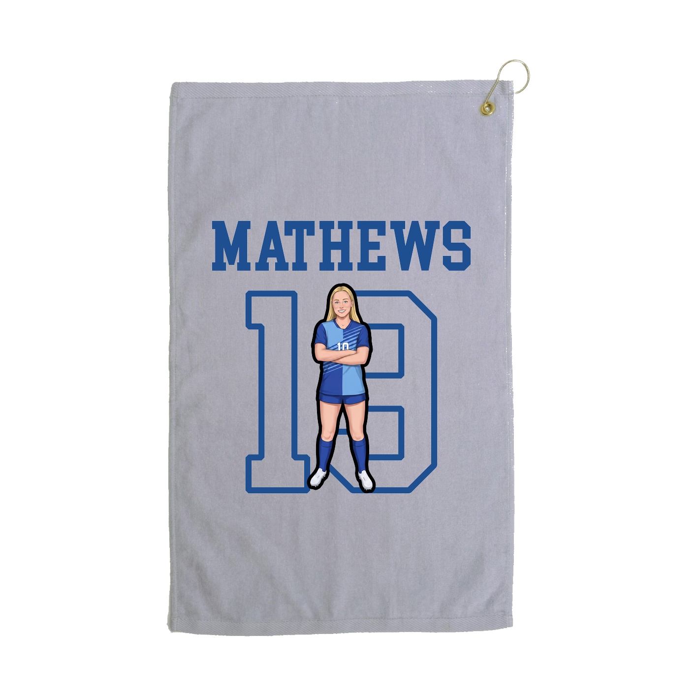 Golf Towel — Shirsey in Grey