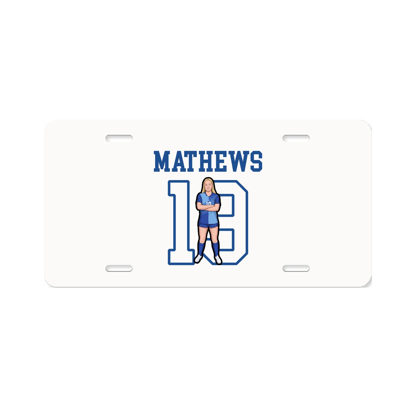 License Plate — Shirsey in Classic