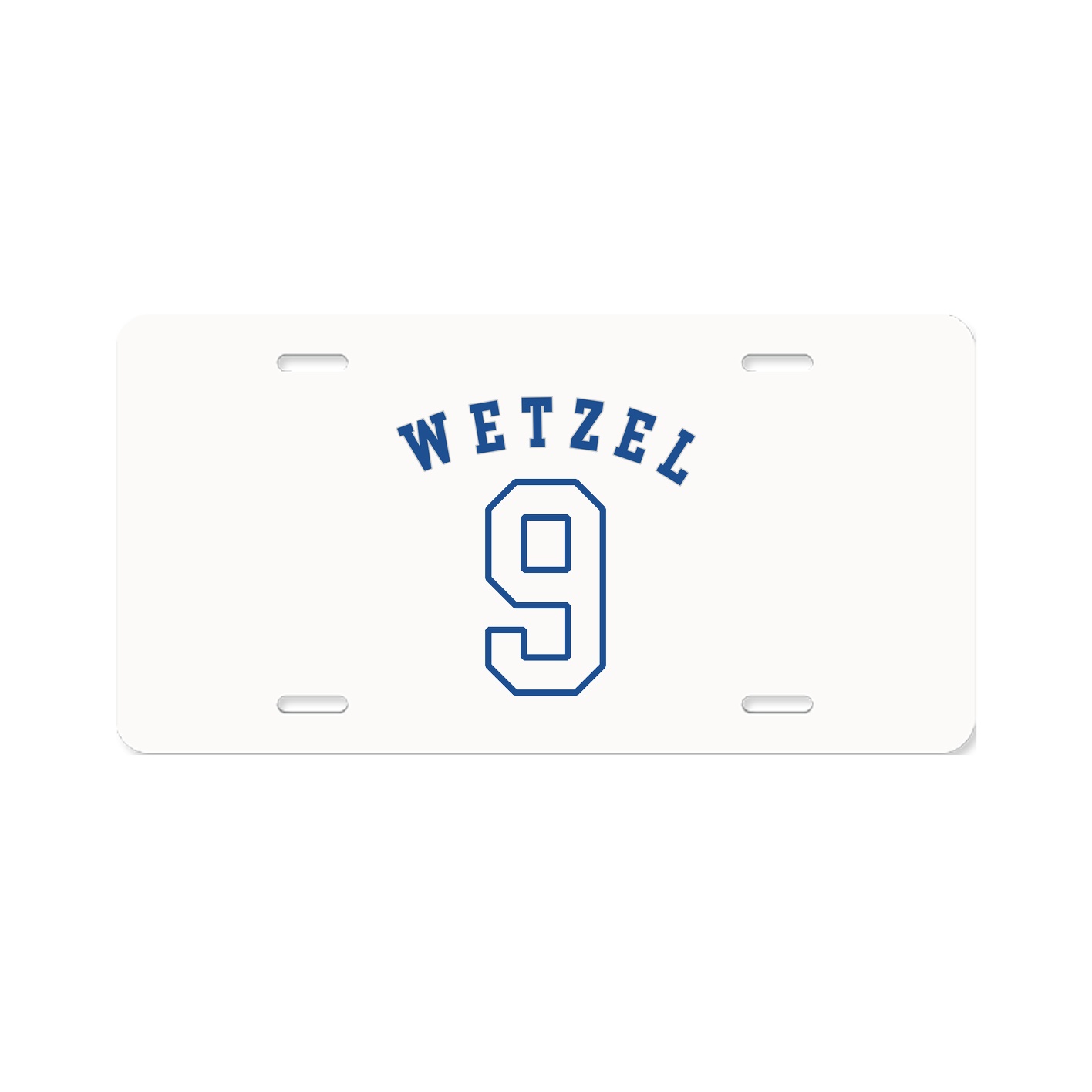 License Plate — Shirsey Arch in Classic