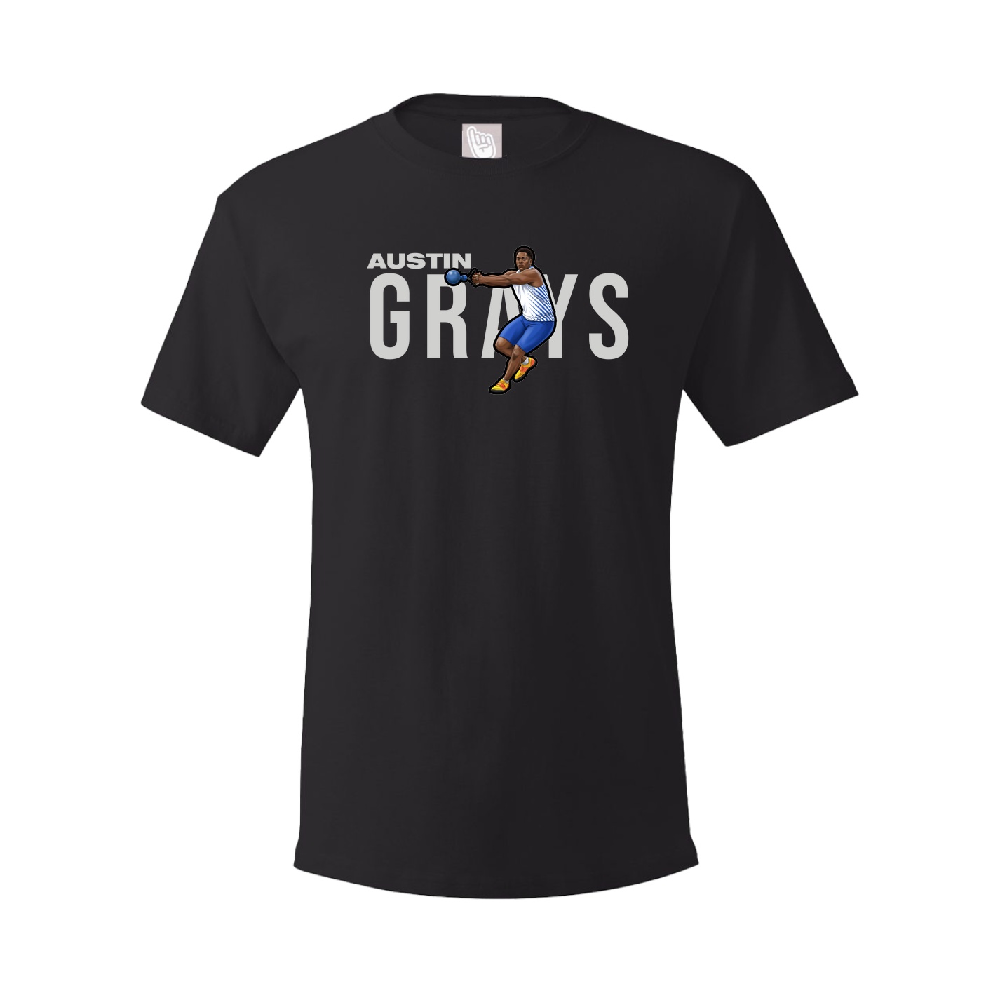 Youth Tee — Player Name in Black