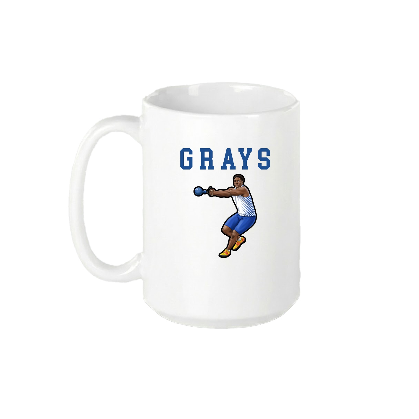 15oz Coffee Mug — Shirsey in White