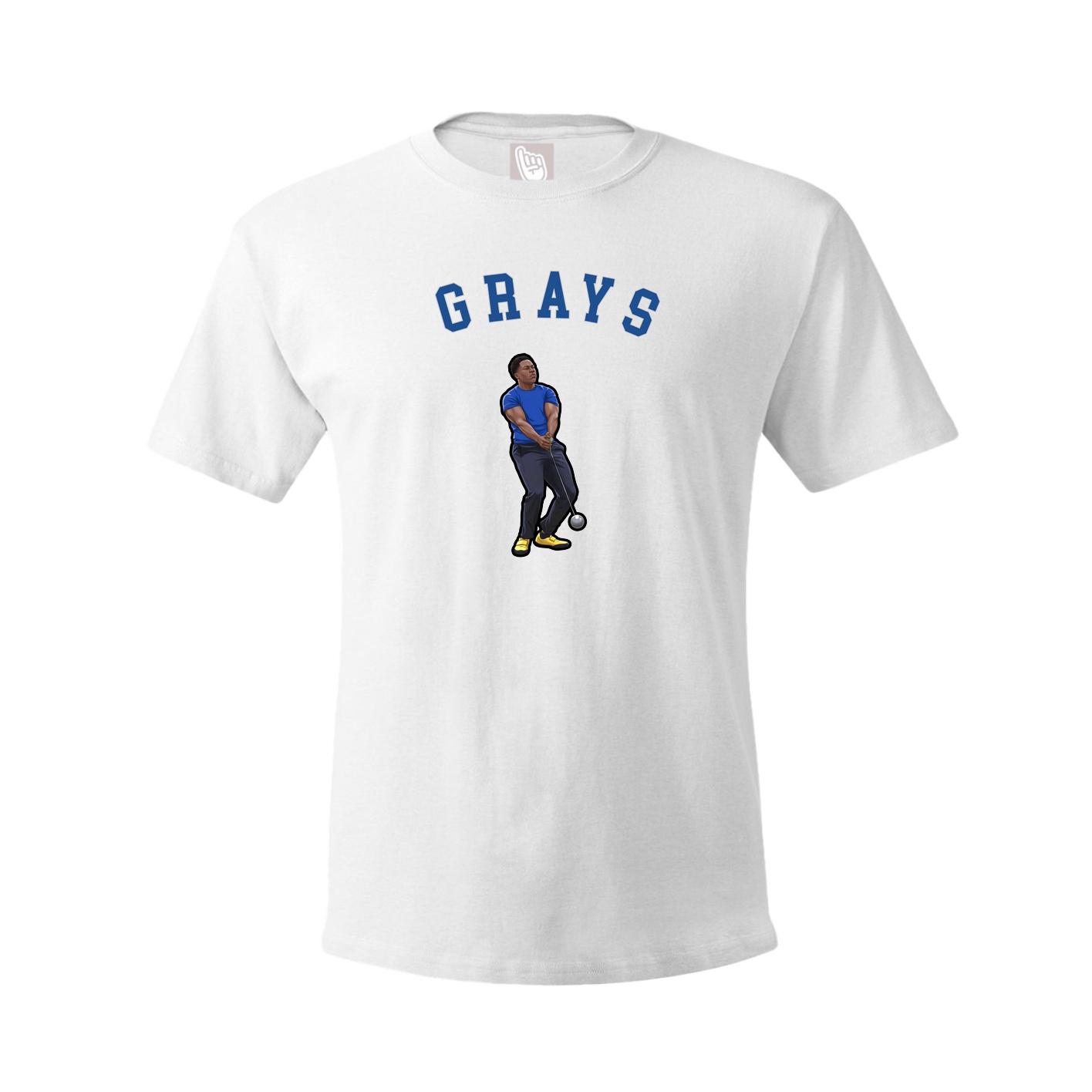 Tee — Shirsey Arch in White