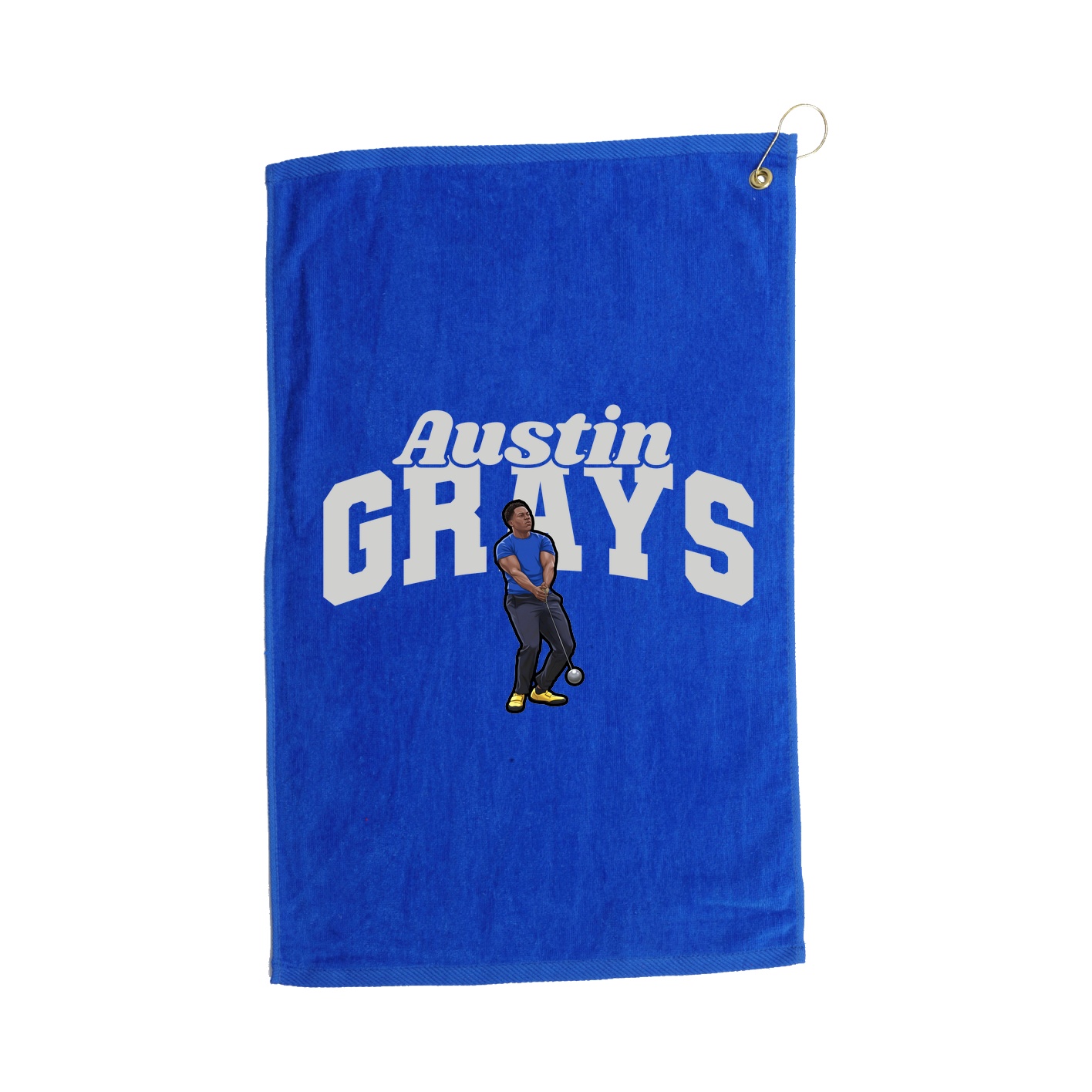 Golf Towel — Signature Arch in Royal