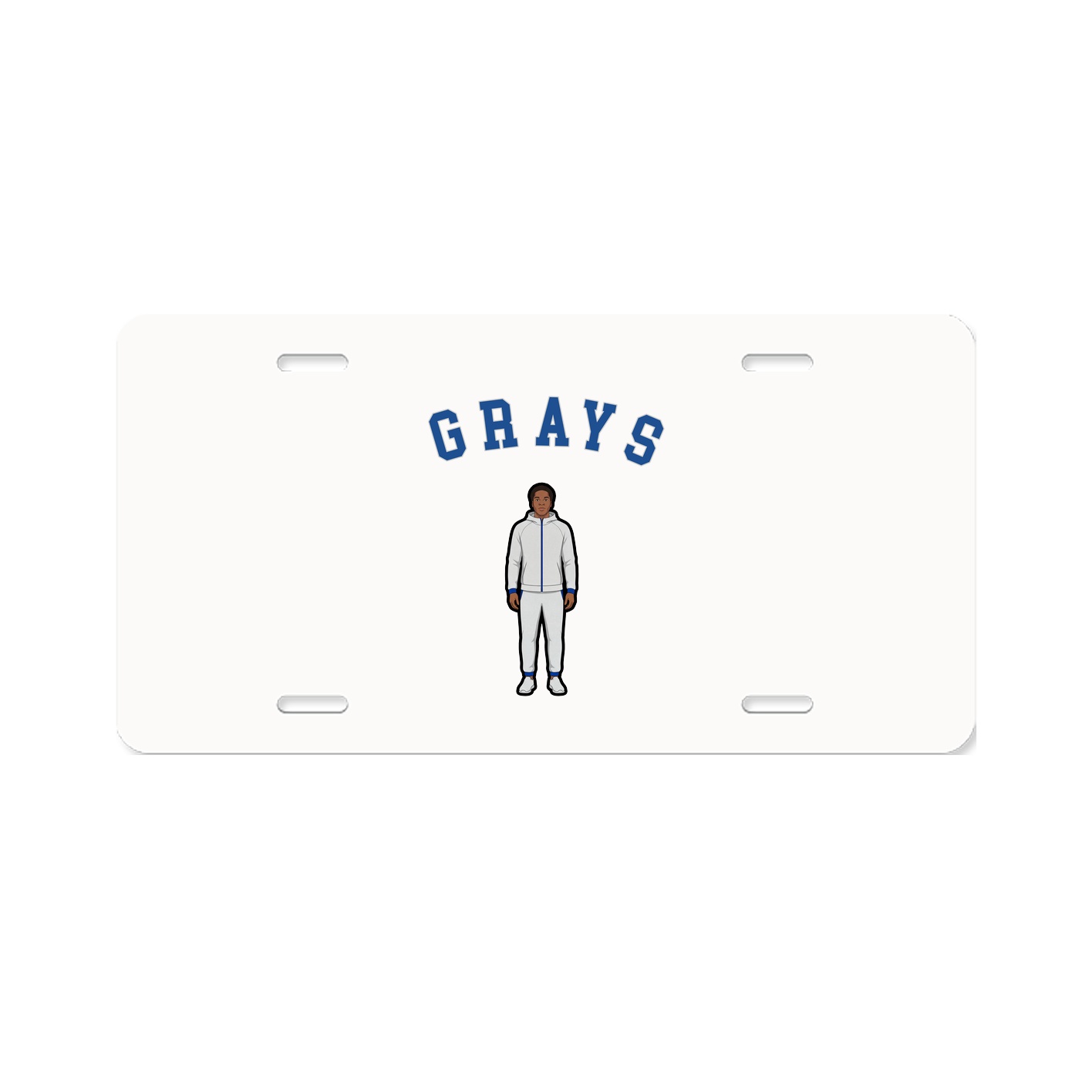 License Plate — Shirsey Arch in Classic