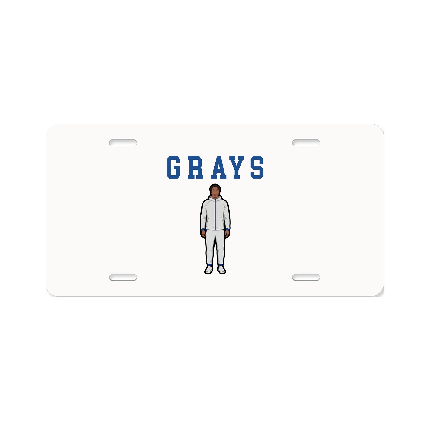 License Plate — Shirsey in Classic