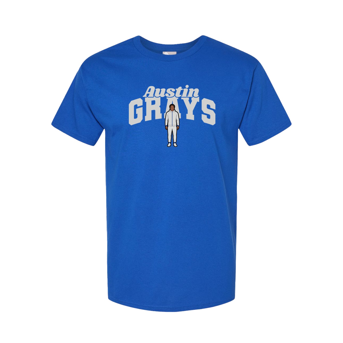 Youth Tee — Signature Arch in Royal