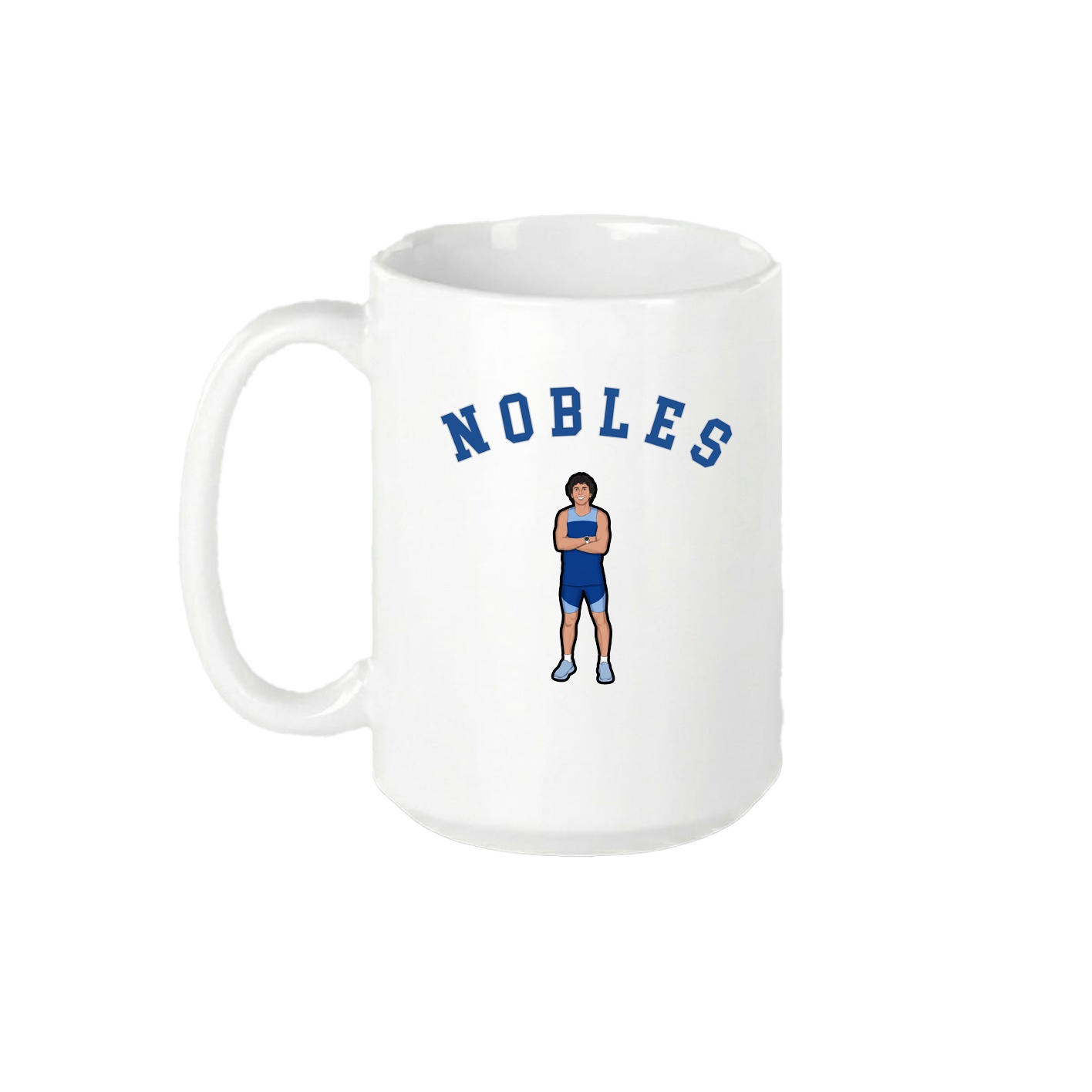 15oz Coffee Mug — Shirsey Arch in White