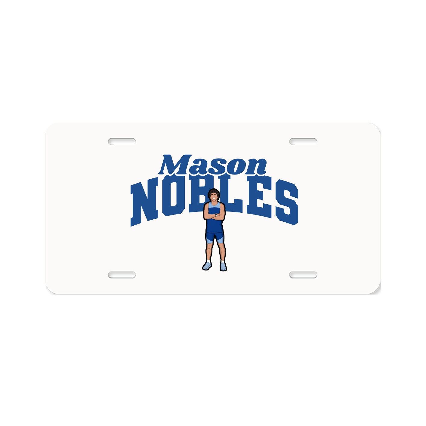 License Plate — Signature Arch in Classic