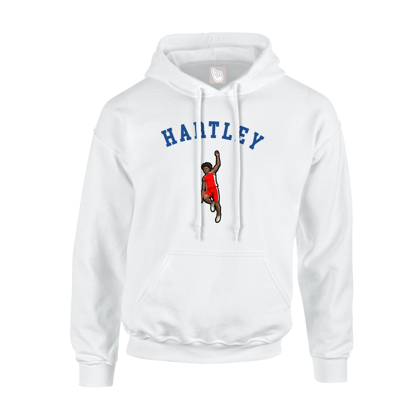 Hoodie — Shirsey Arch in White