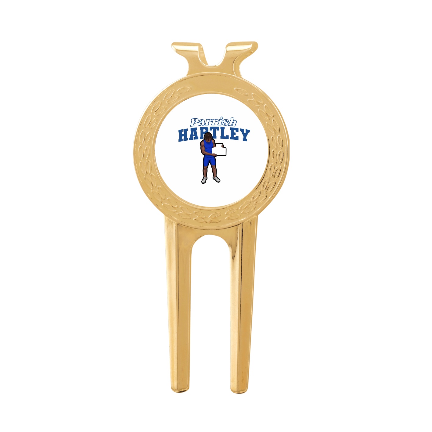 Divot Tool with Ball Marker — Name Arch in Classic