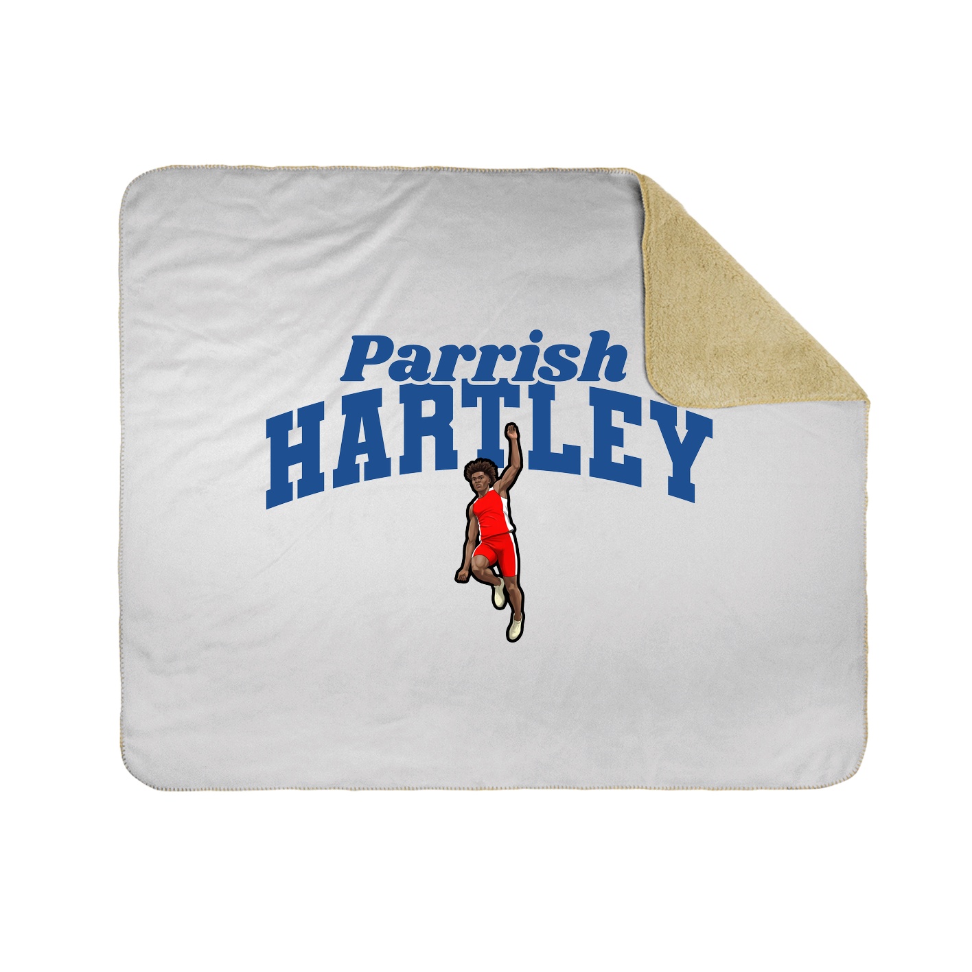 Throw Blanket — Signature Arch in White