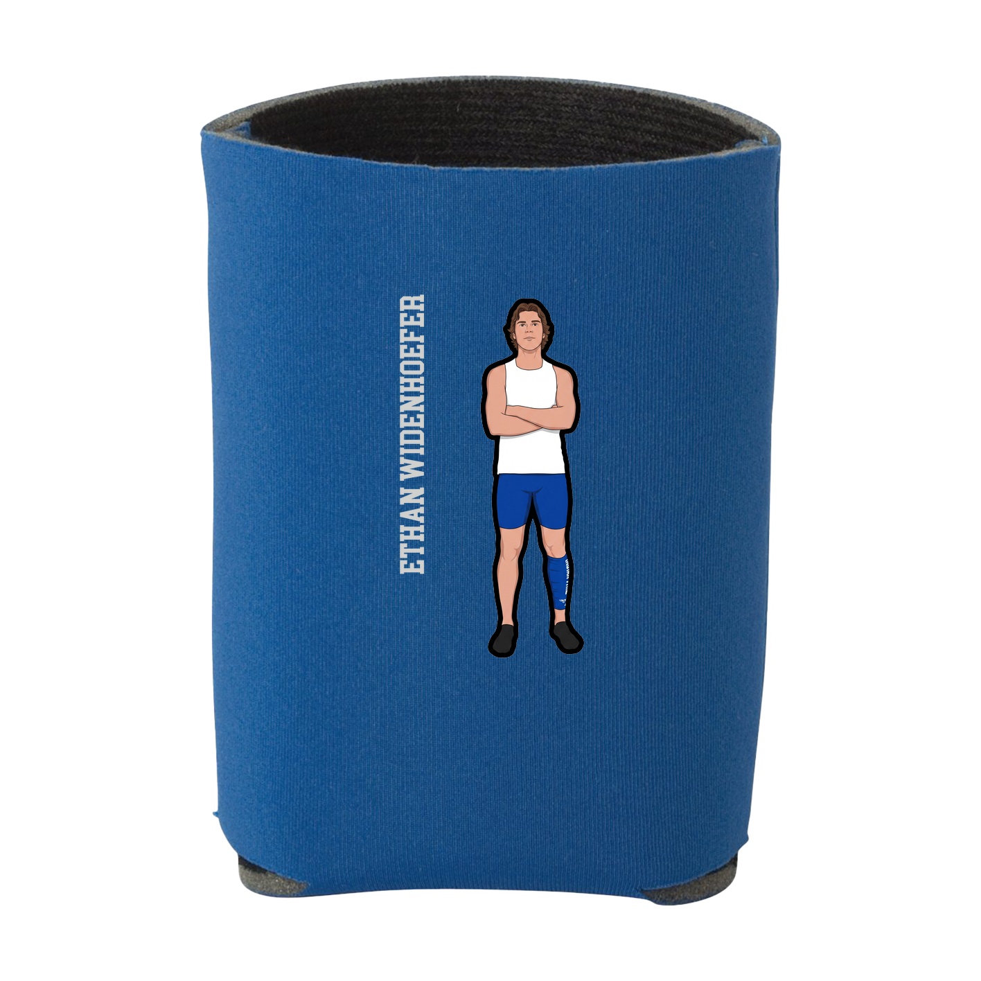 Can Holder — Name Vertical in Royal
