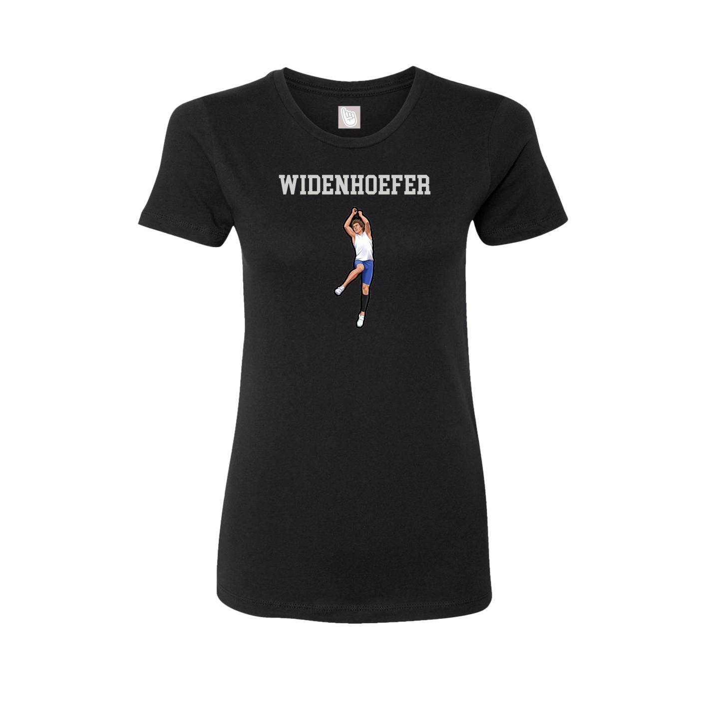 Fitted Women's Tee — Shirsey in Black