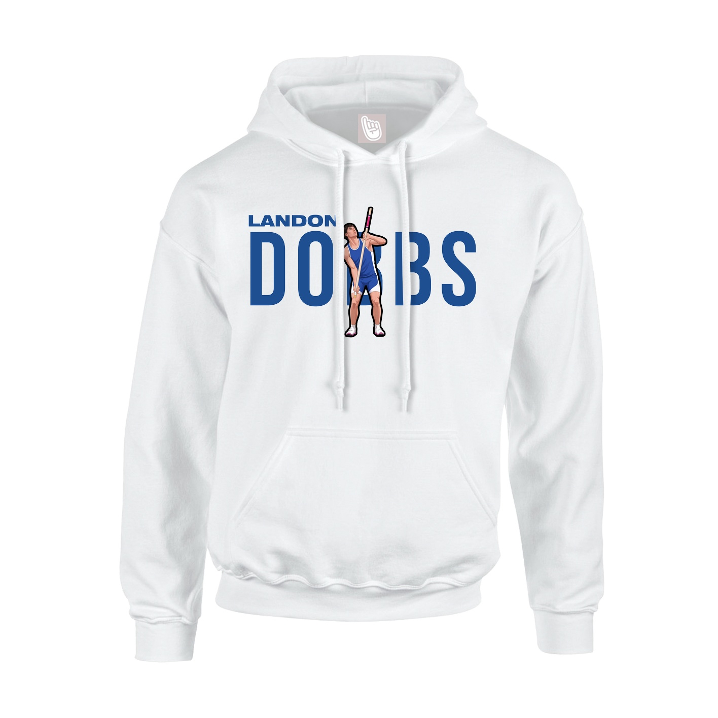 Hoodie — Player Name in White