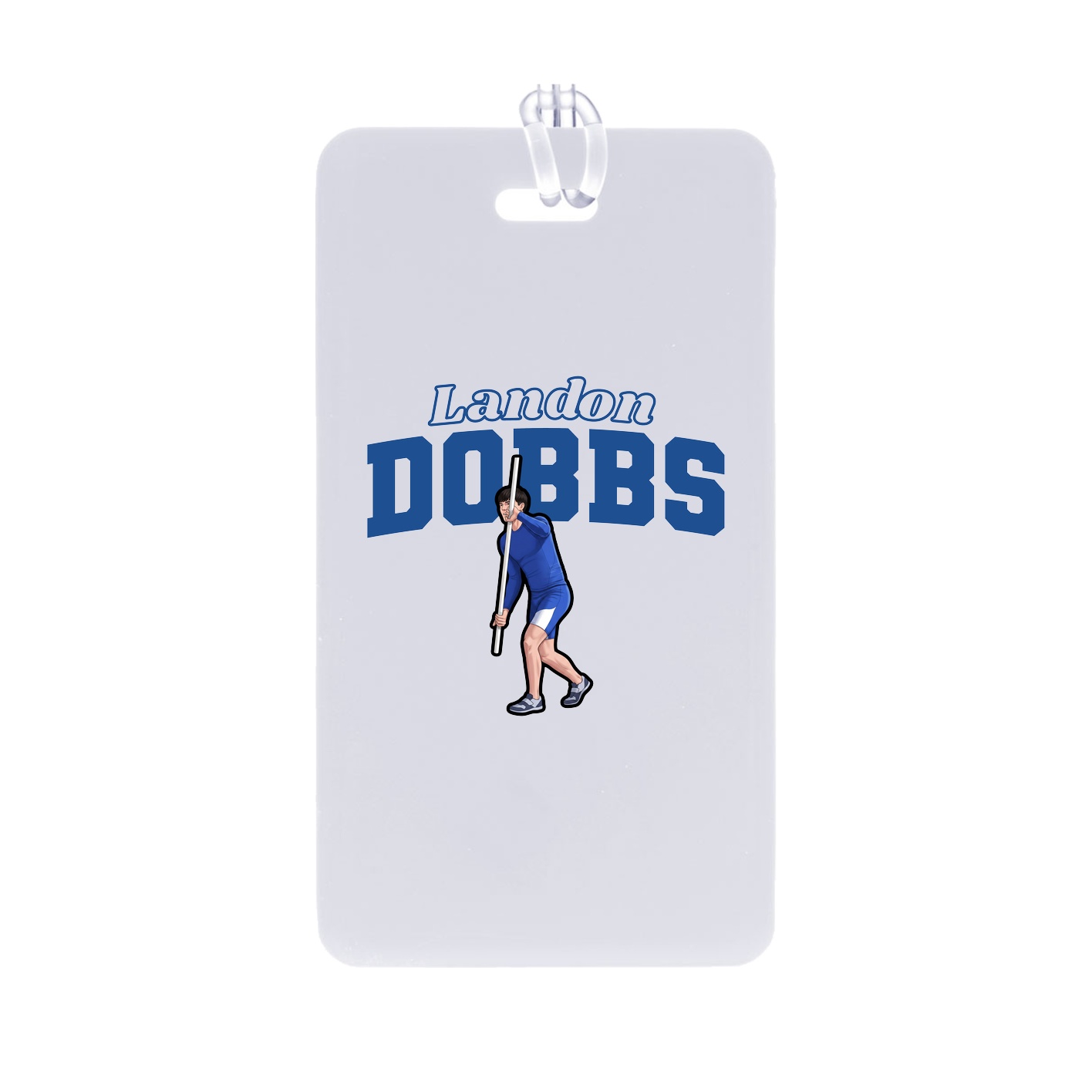 Bag Tag — Name Arch in Classic