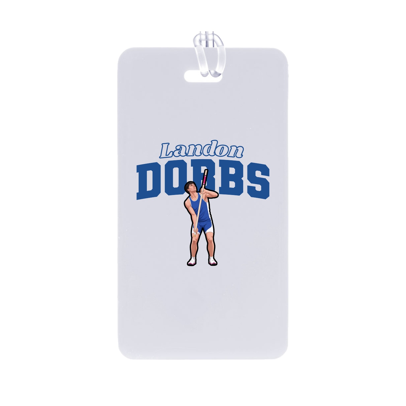Bag Tag — Name Arch in Classic