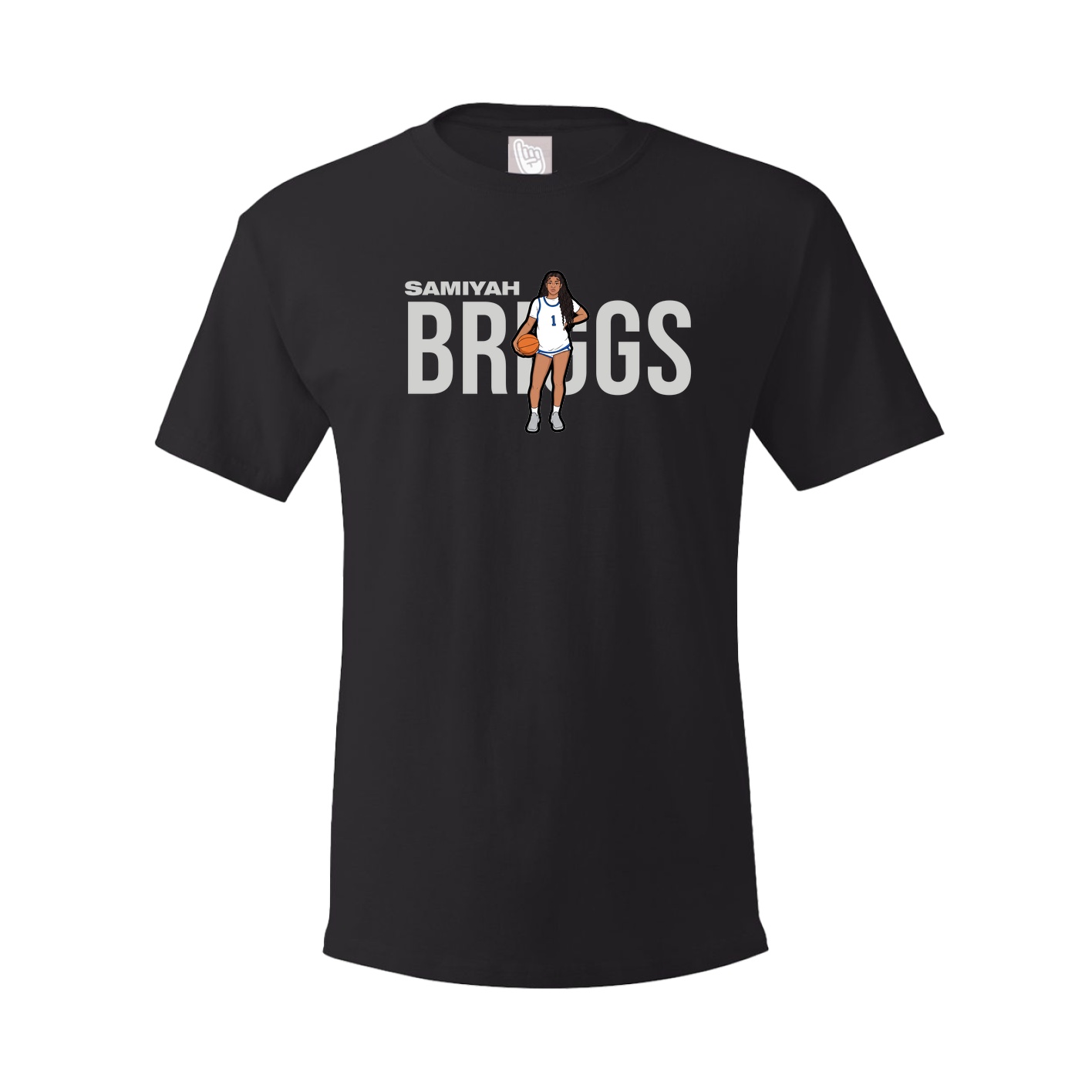 Youth Tee — Player Name in Black