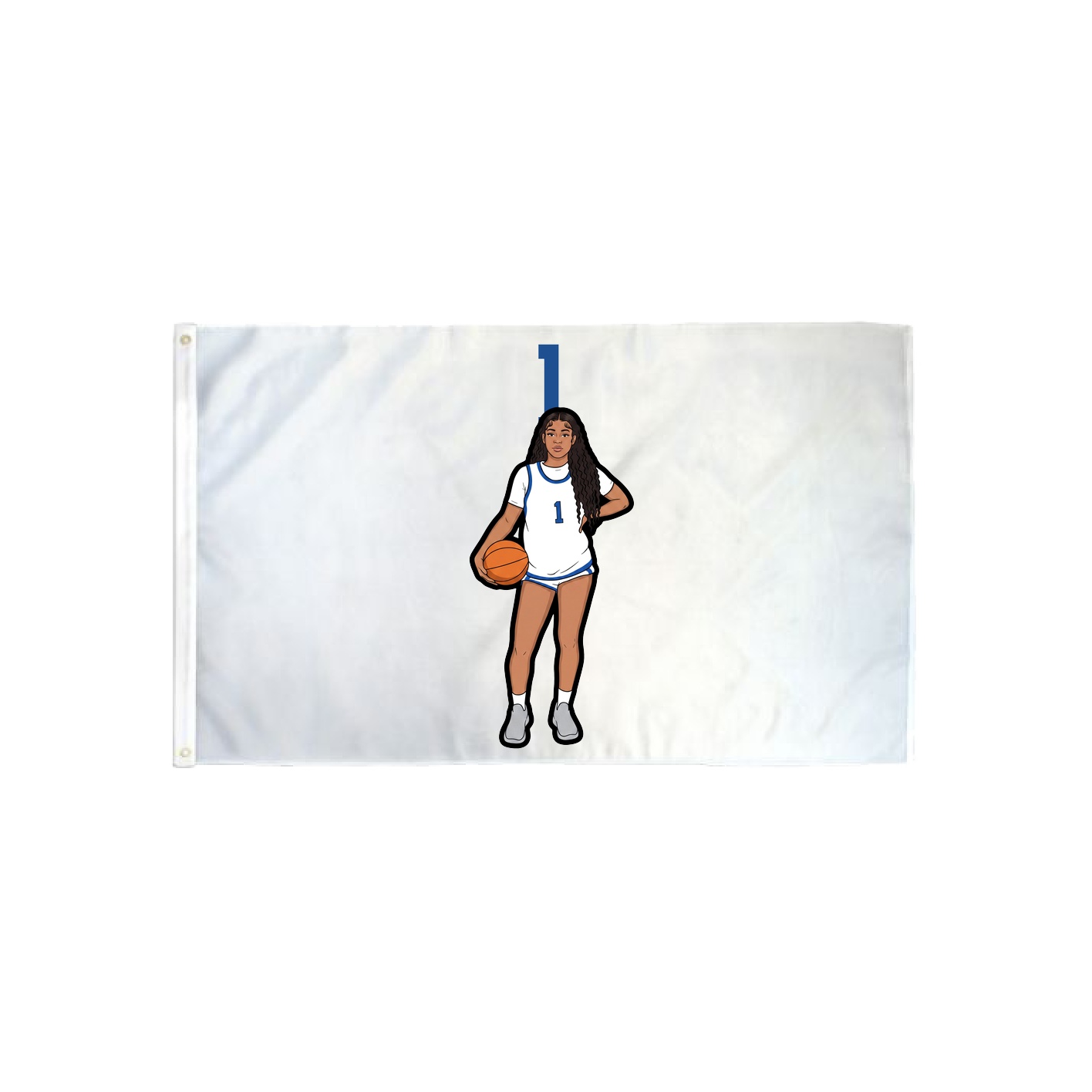 3x5 Flag — Number Top in Classic