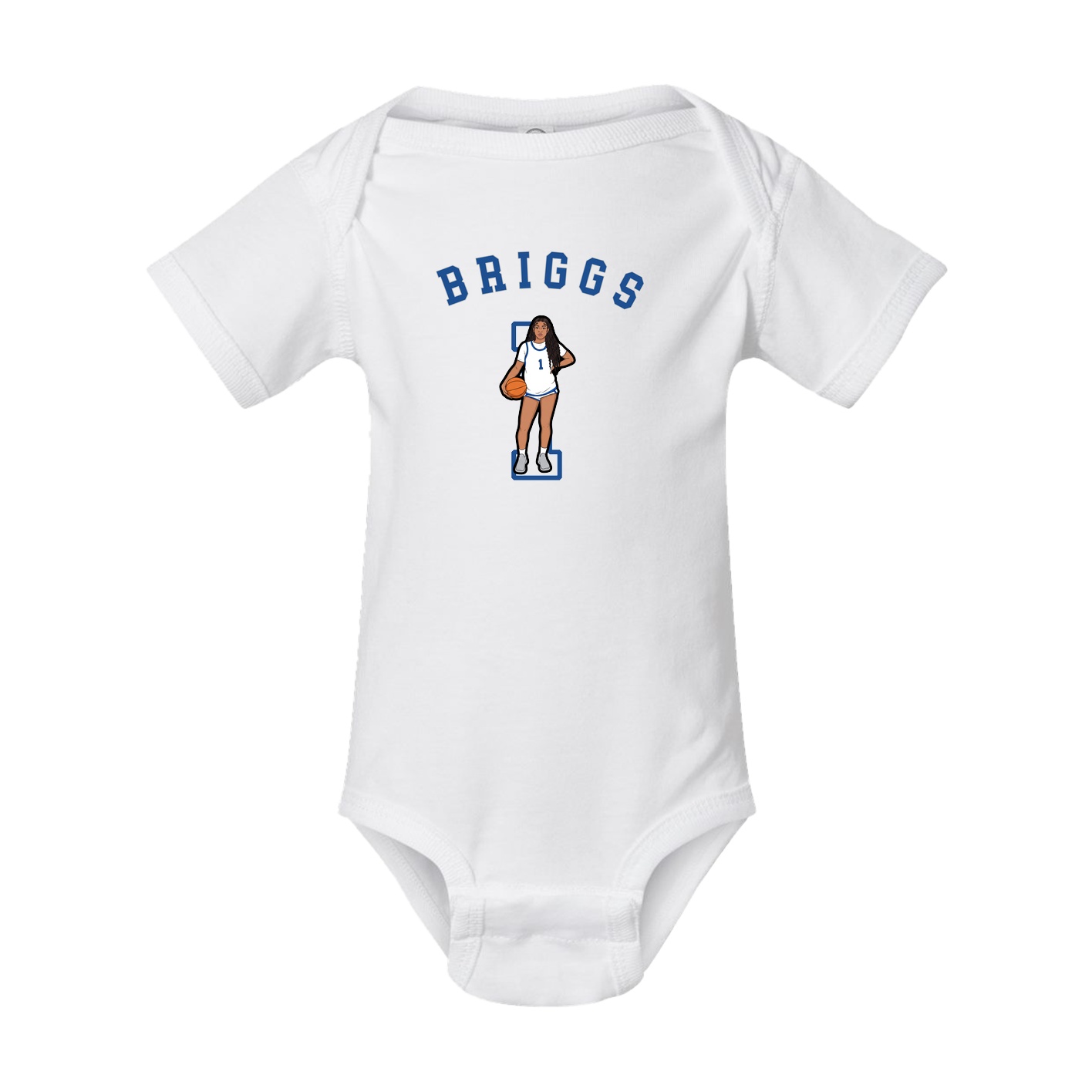 Baby Onesie — Shirsey Arch in White