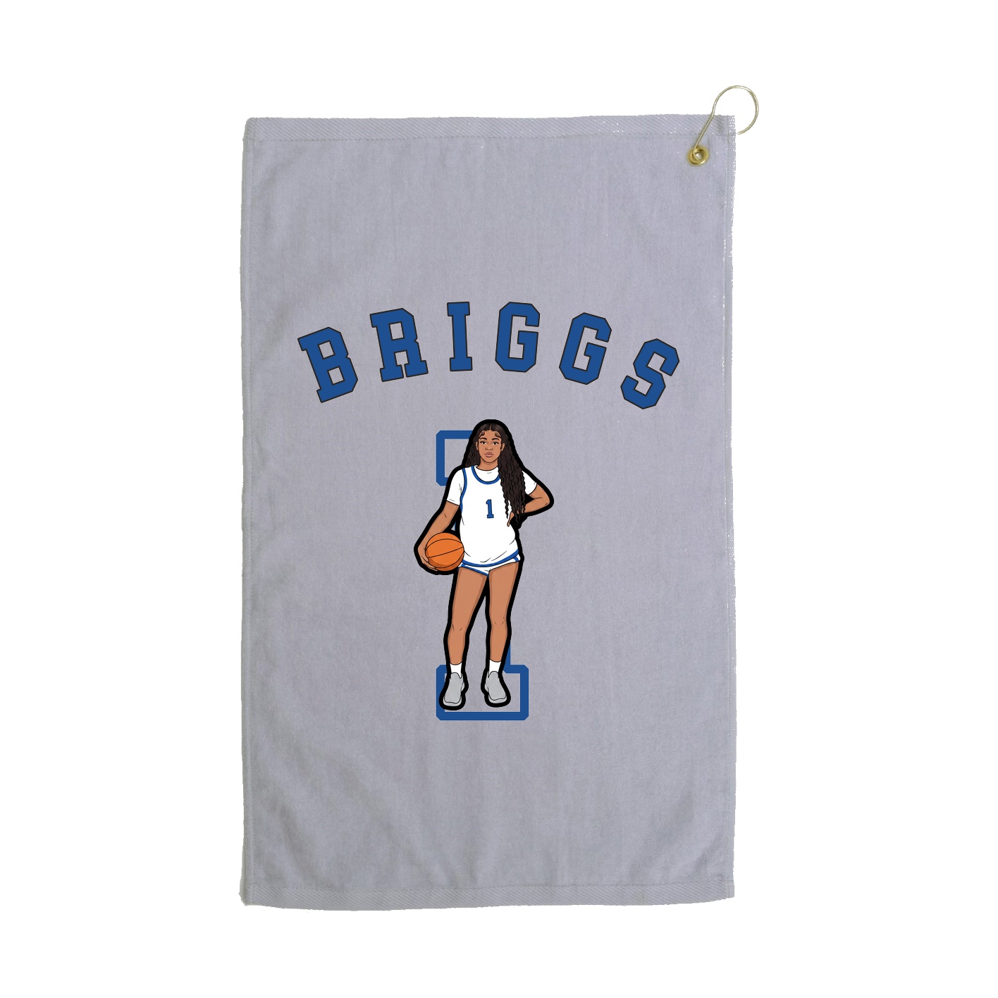 Golf Towel — Shirsey Arch in Grey