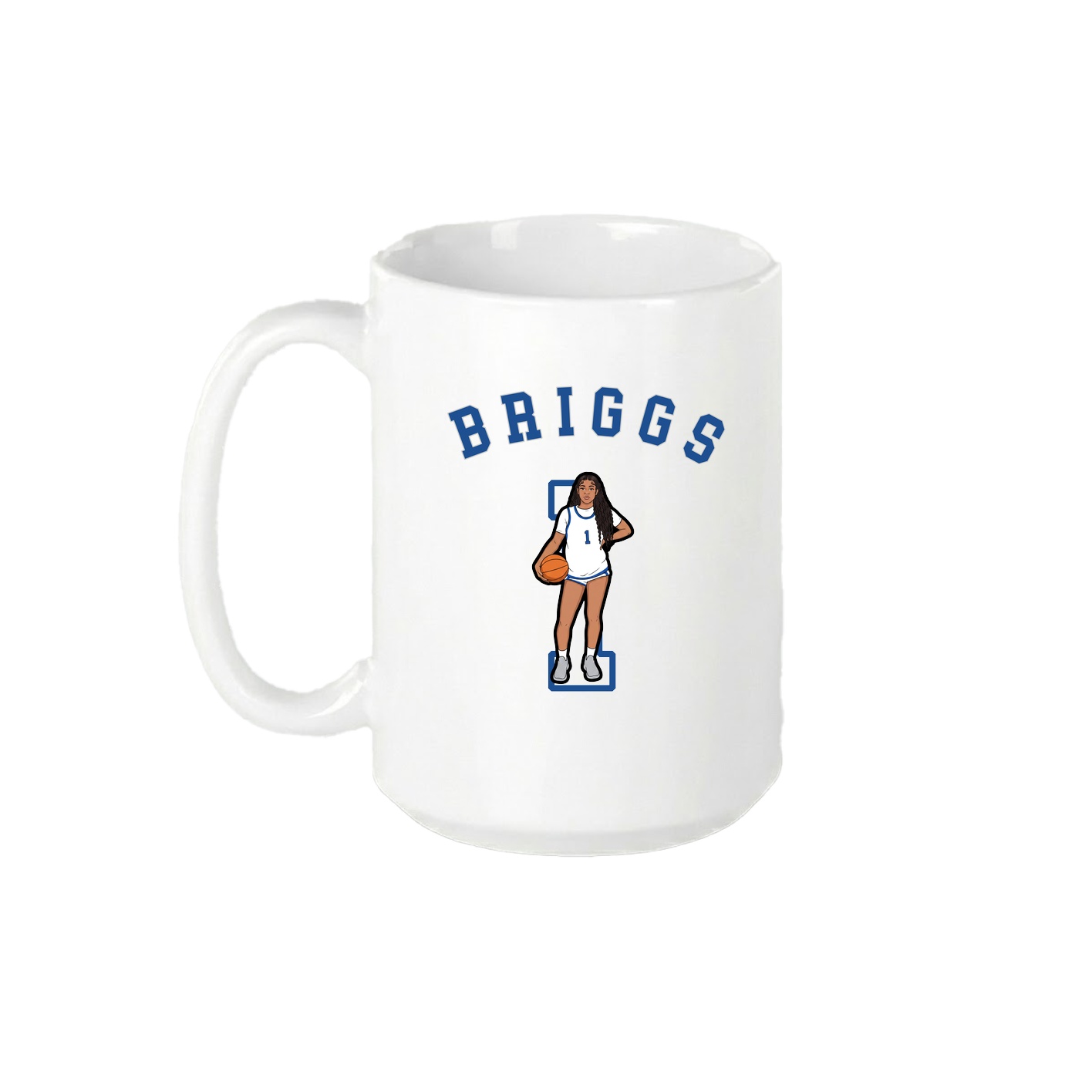 15oz Coffee Mug — Shirsey Arch in White