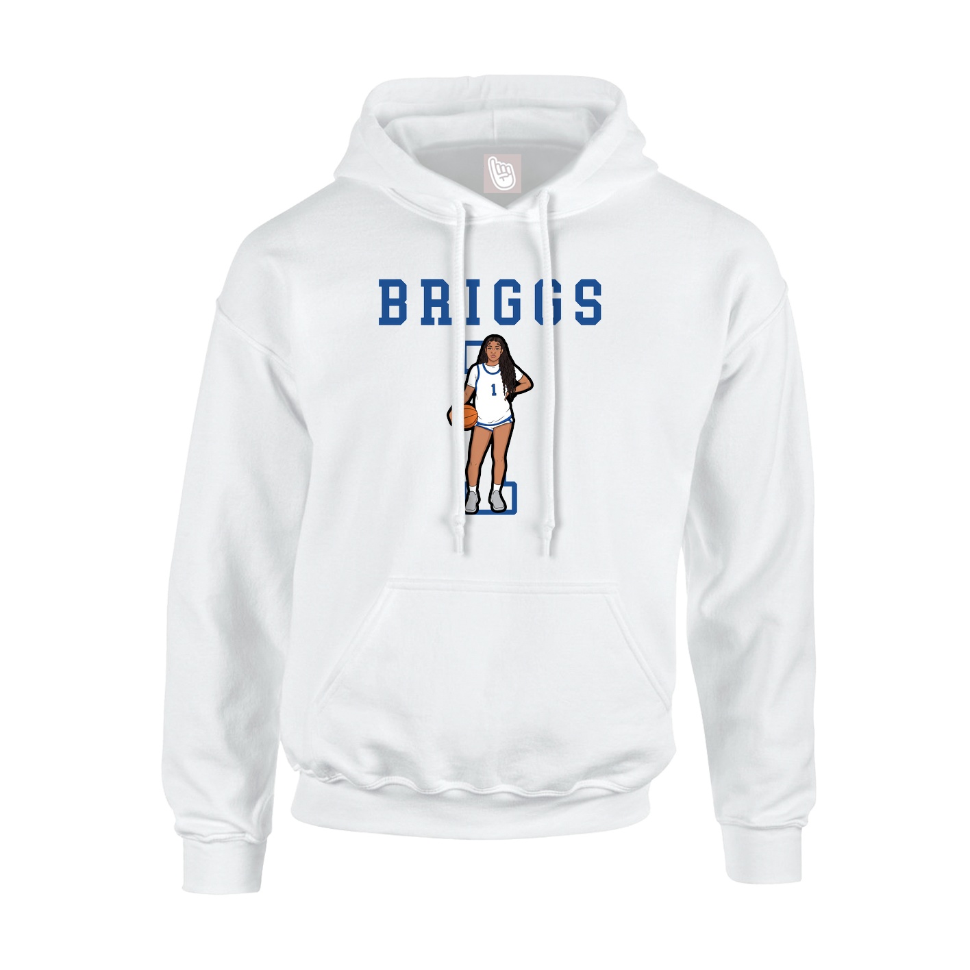 Youth Hoodie — Shirsey in White