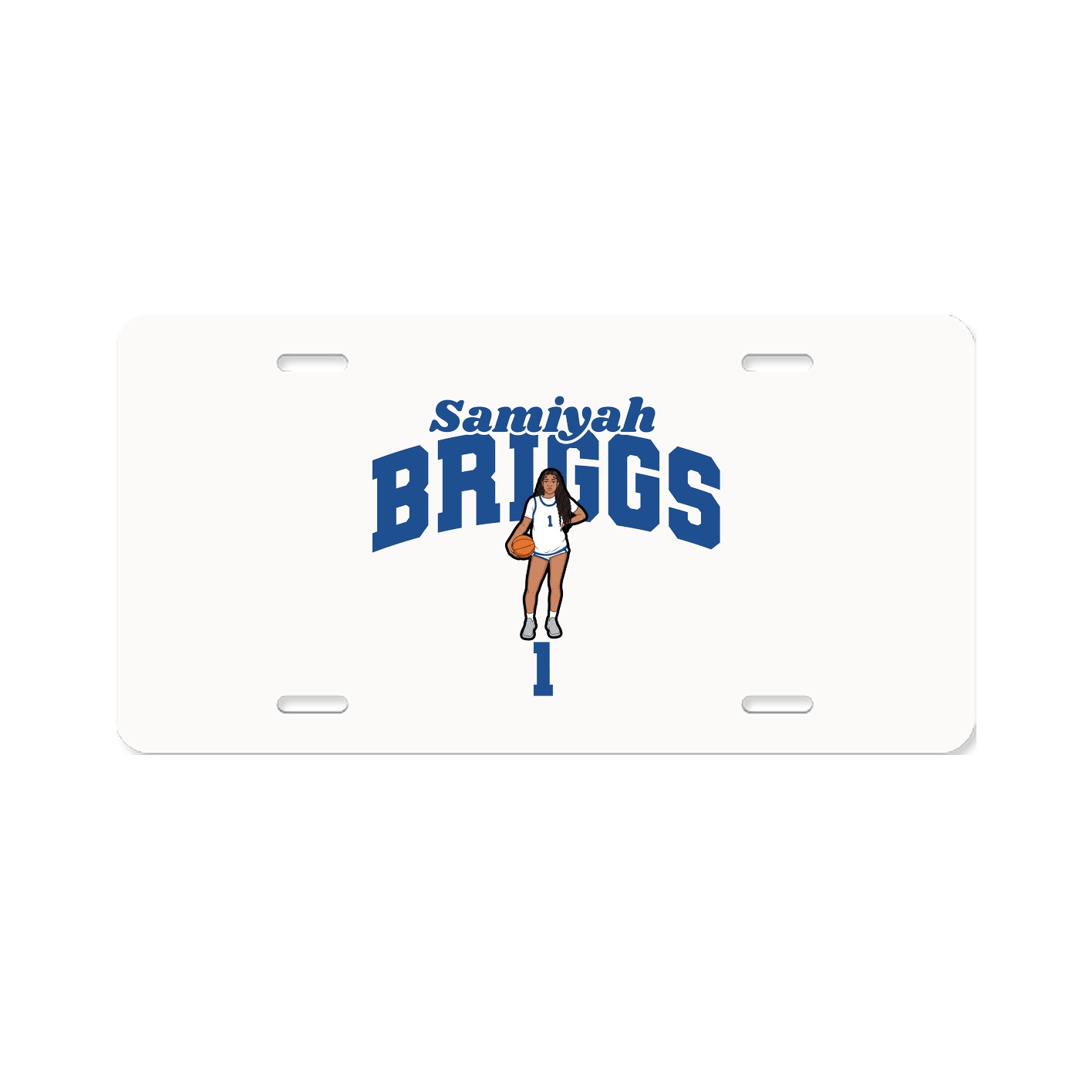 License Plate — Signature Arch in Classic