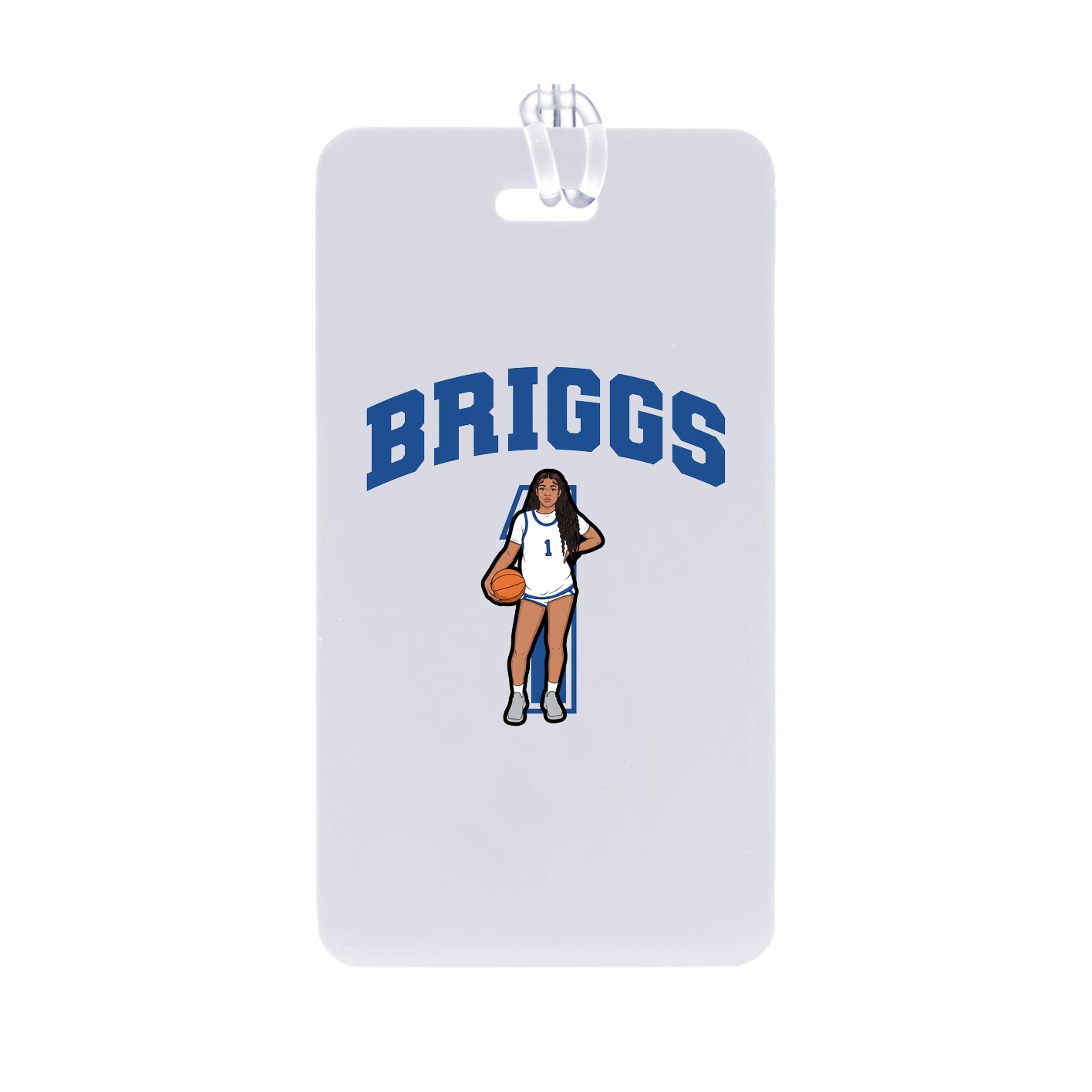 Bag Tag — Number in Classic