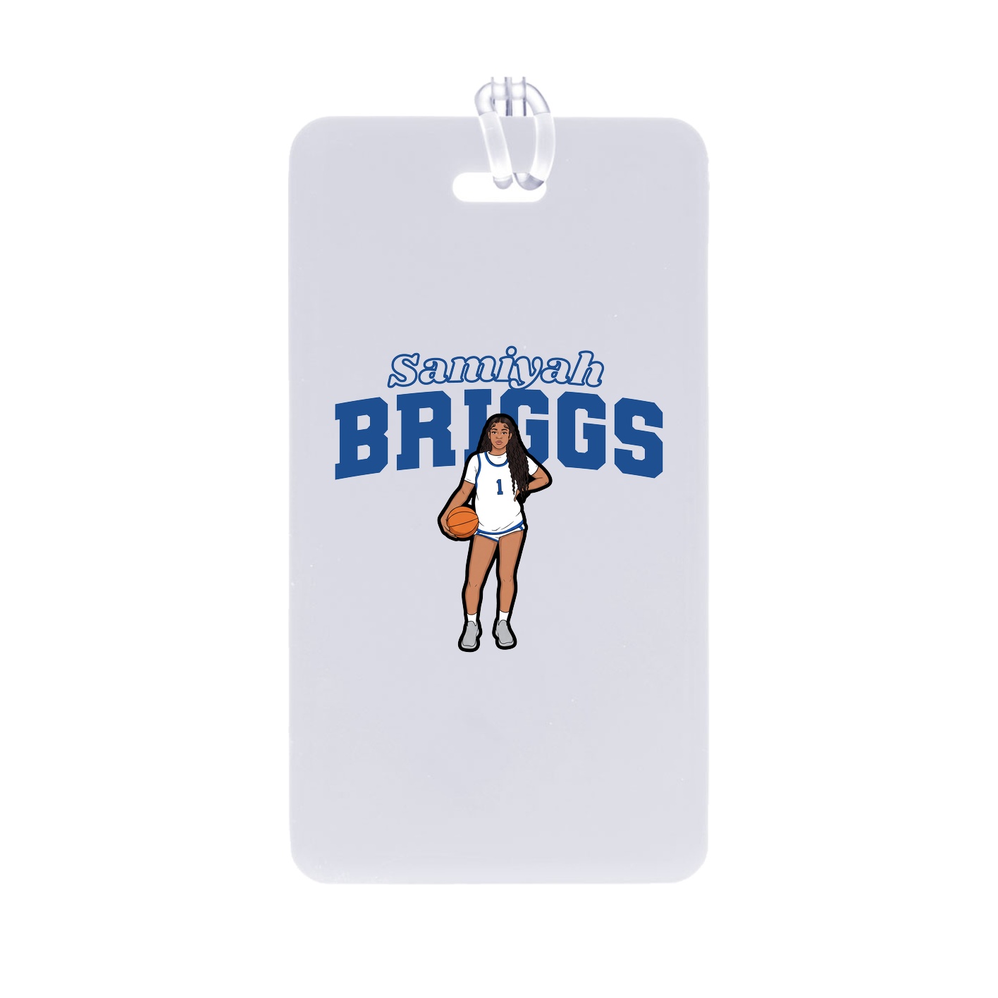 Bag Tag — Name Arch in Classic