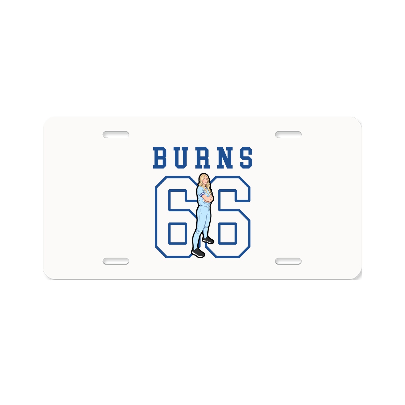 License Plate — Shirsey in Classic
