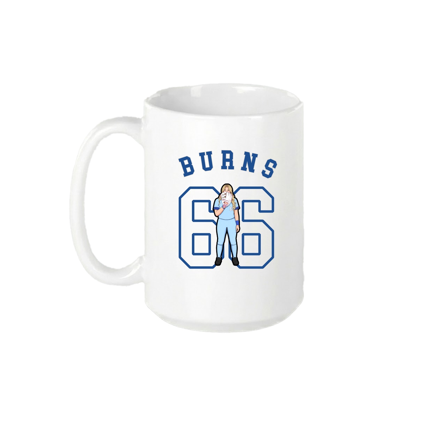 15oz Coffee Mug — Shirsey Arch in White
