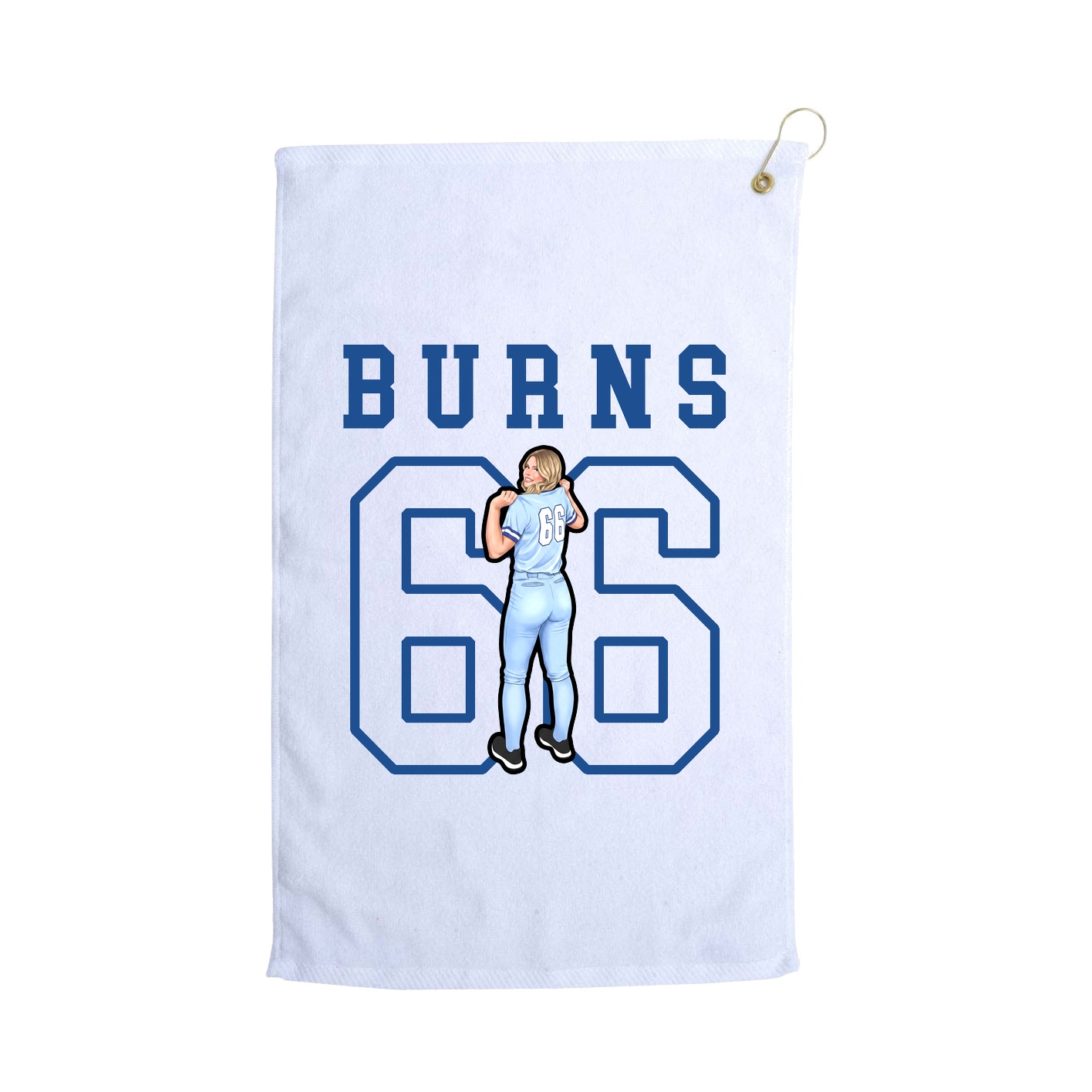 Golf Towel — Shirsey in White