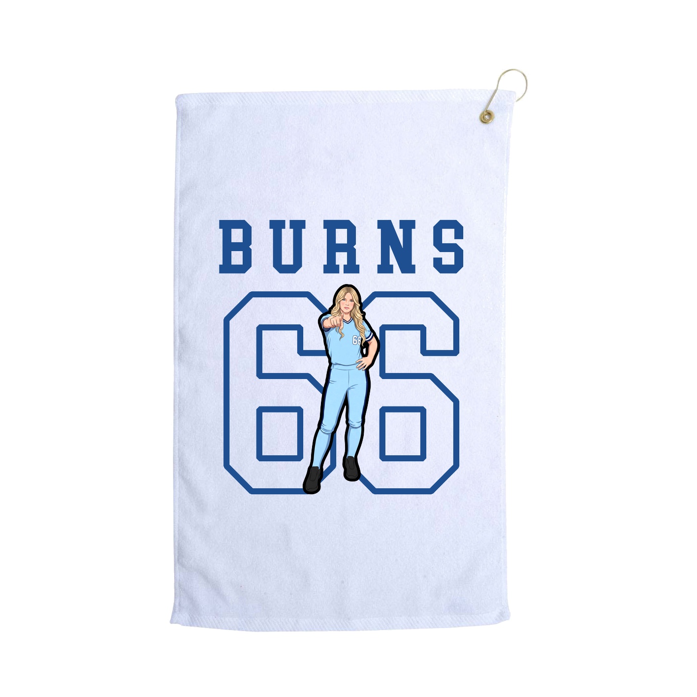 Golf Towel — Shirsey in White
