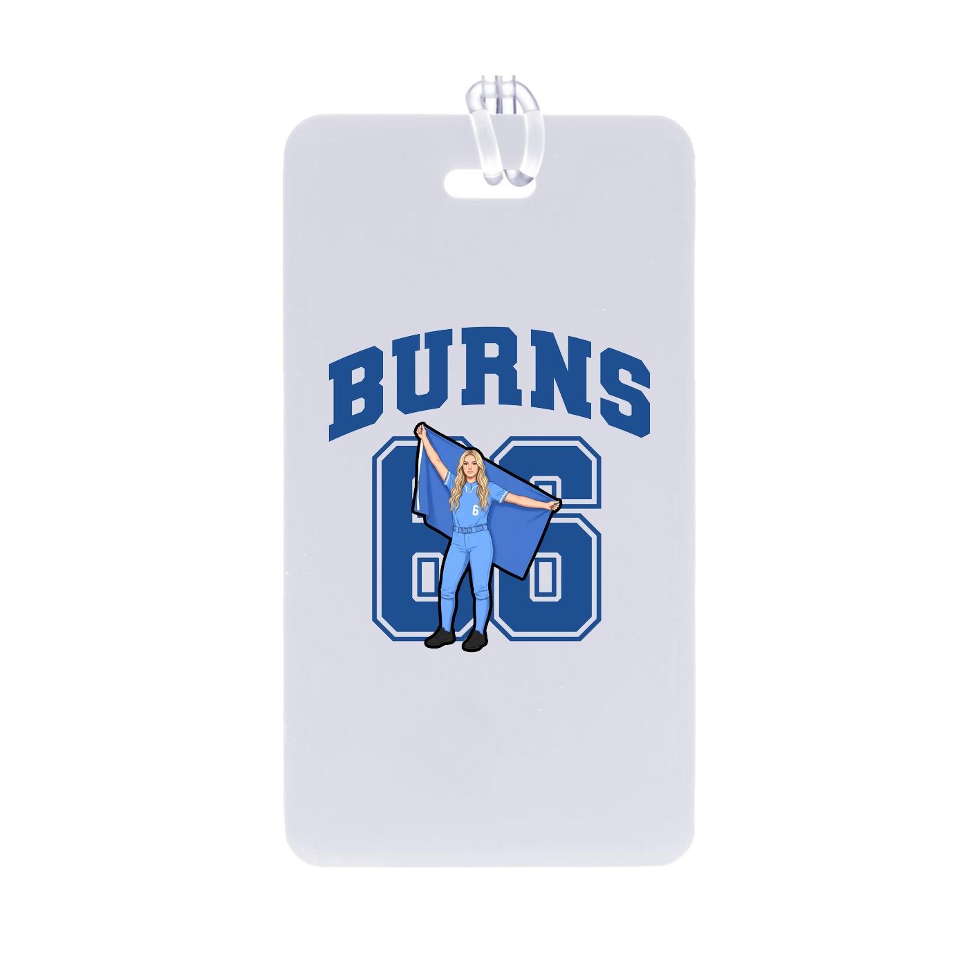 Bag Tag — Number in Classic
