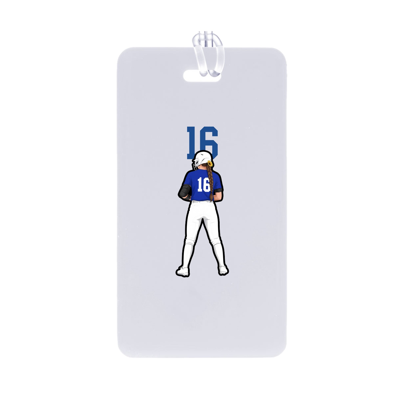 Bag Tag — Number Top in Classic