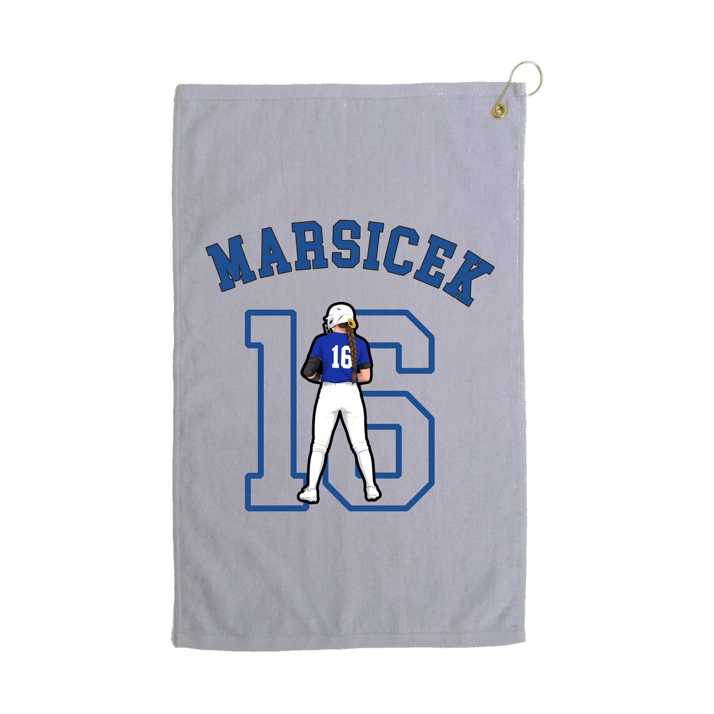 Golf Towel — Shirsey Arch in Grey