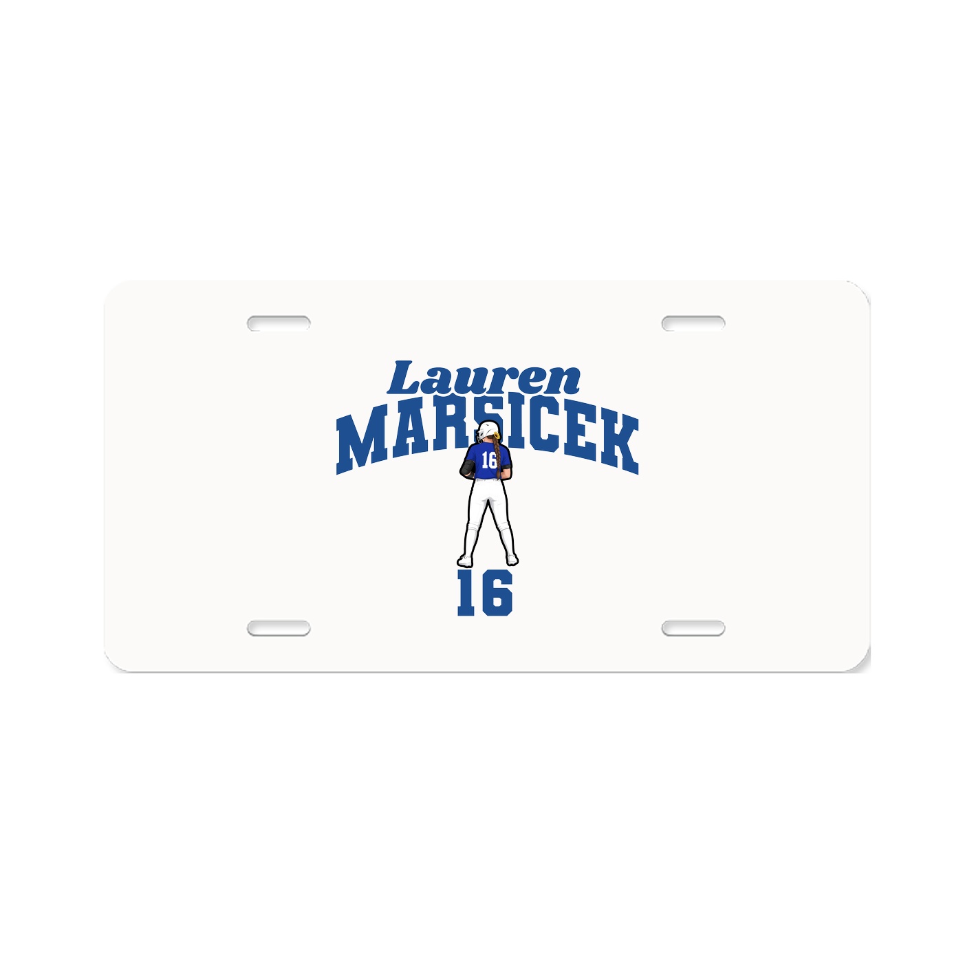License Plate — Signature Arch in Classic