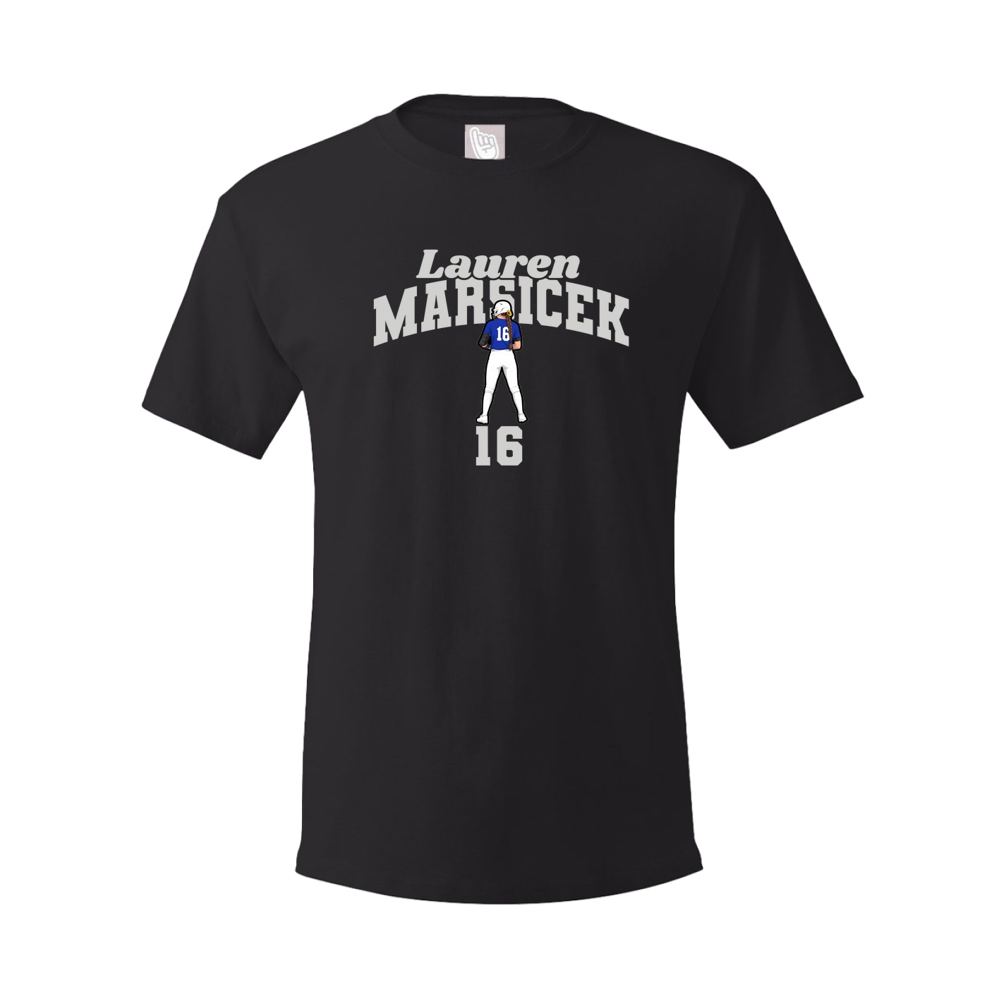 Tee — Signature Arch in Black