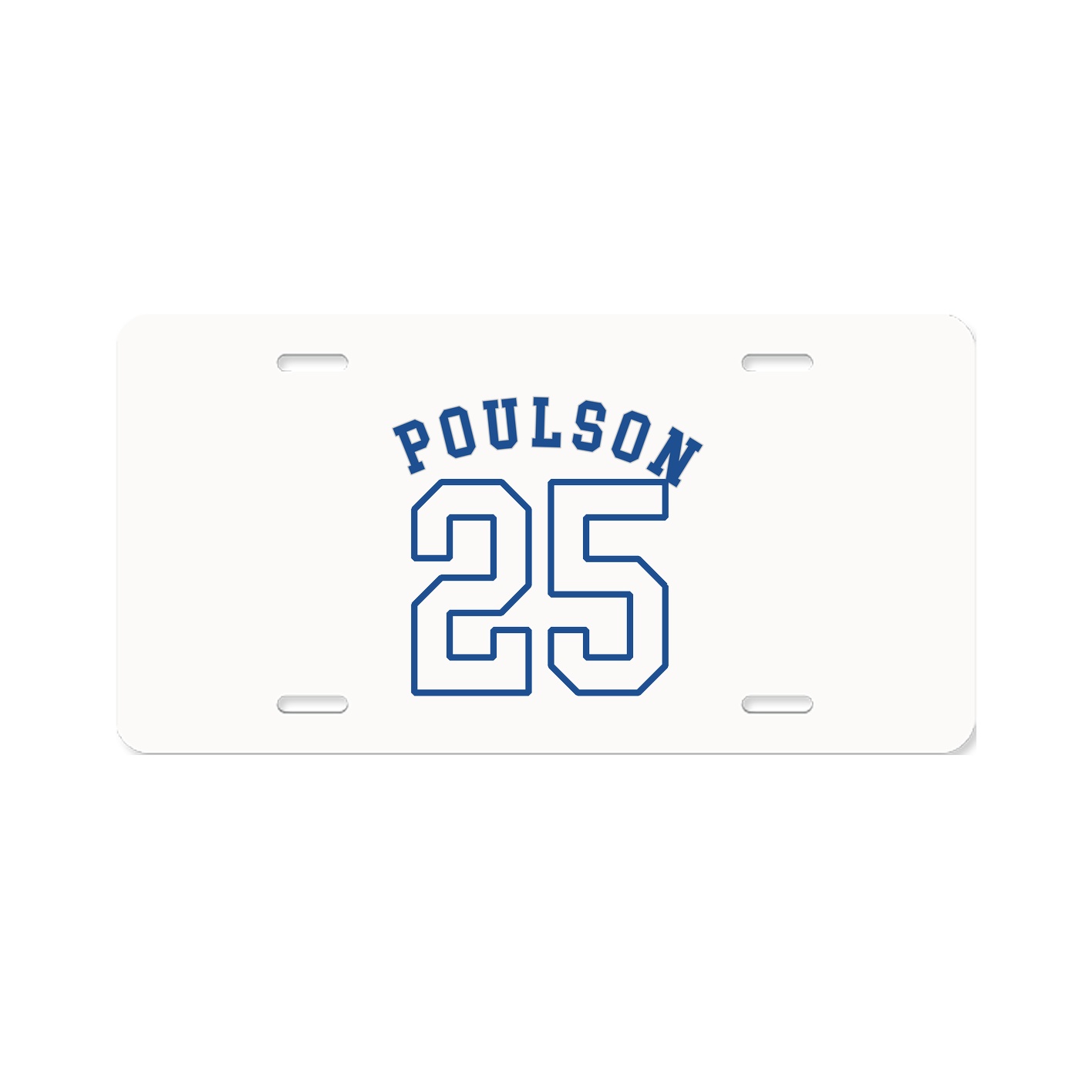 License Plate — Shirsey Arch in Classic